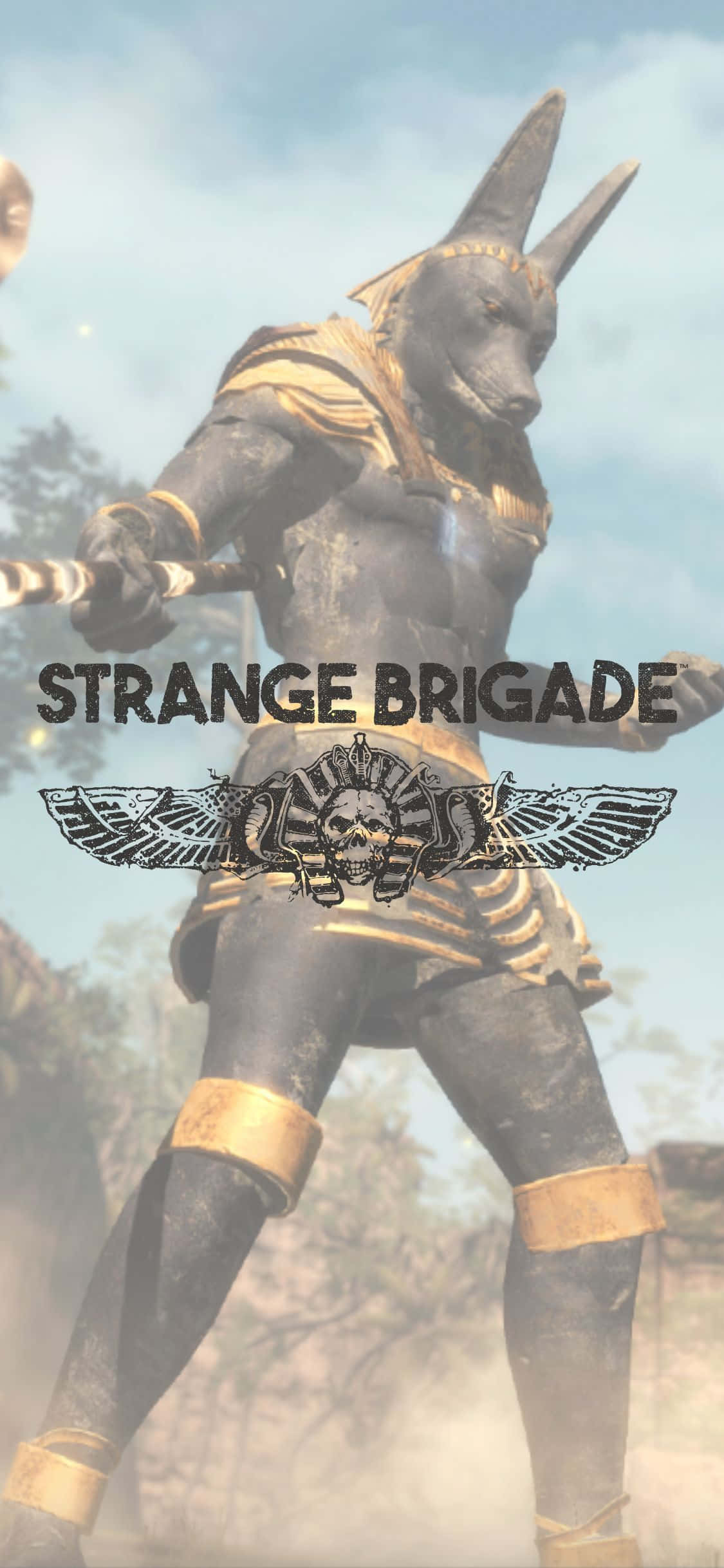 Taş Muhafız iPhone X Strange Brigade Duvar Kağıdı