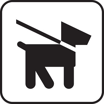 Tasmalı Köpek İşareti Simgesi Duvar Kağıdı