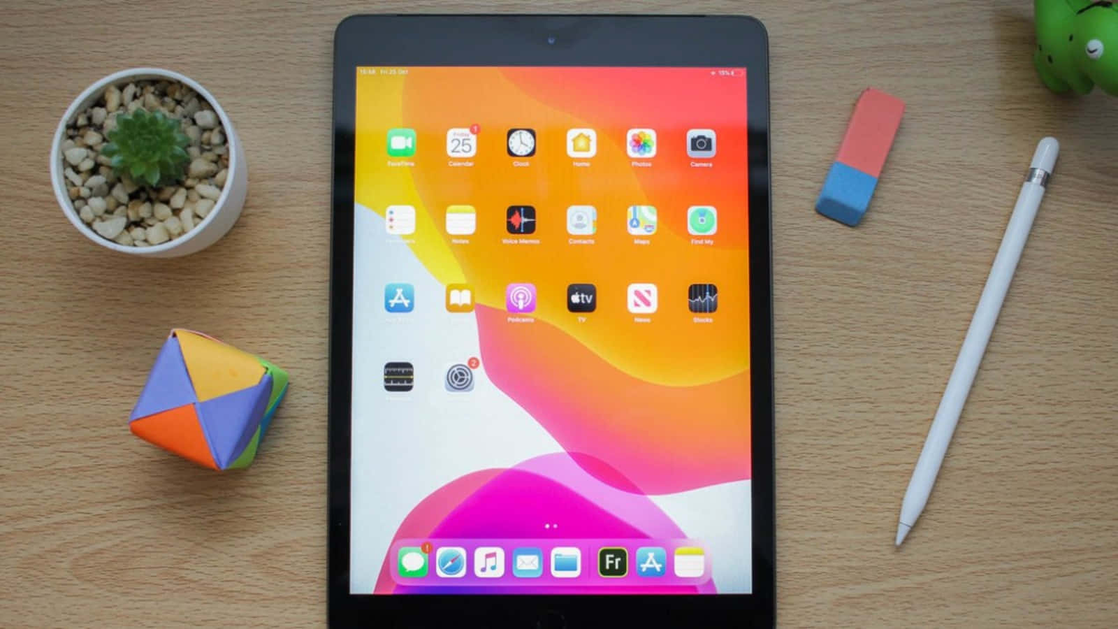 Taşınabilir güç ifade edildi - bir iPad'in gücü Duvar Kağıdı
