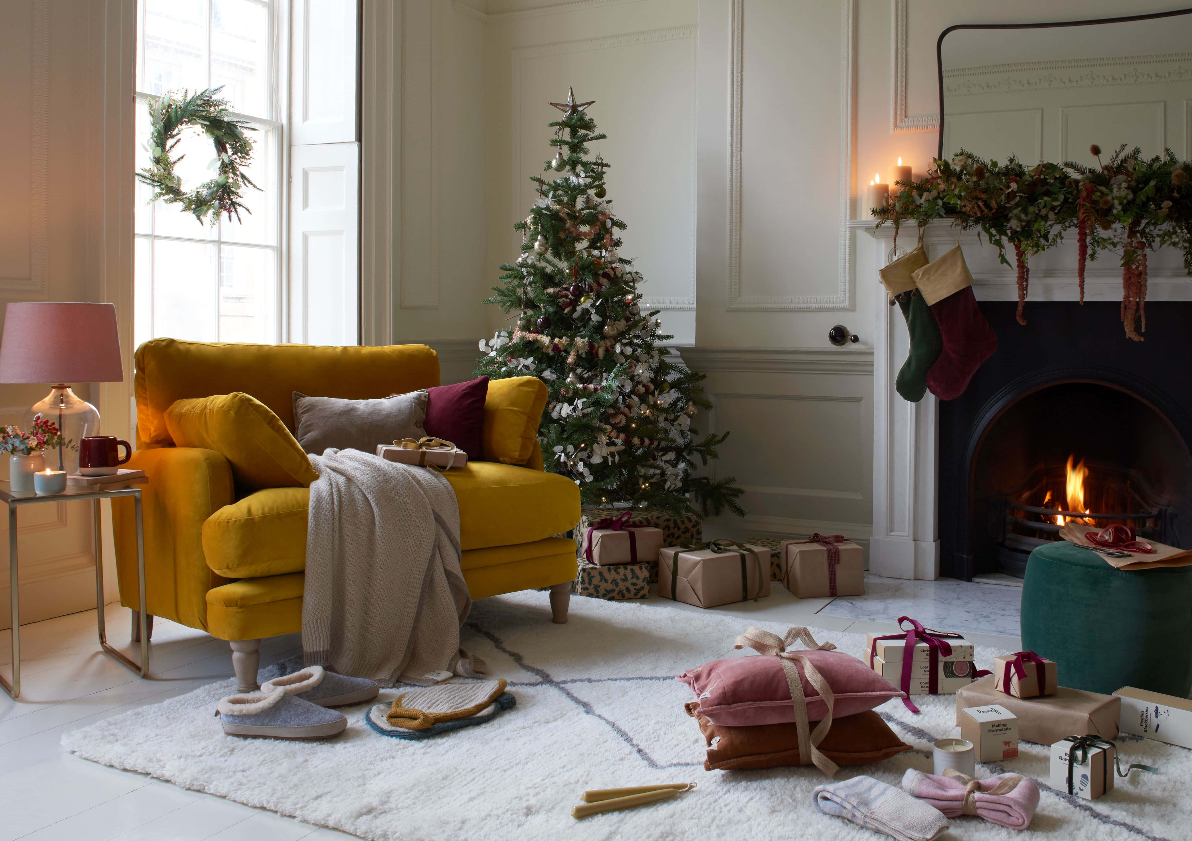 Tatil sezonunu güzel bir Noel ile kutlayın. Duvar Kağıdı
