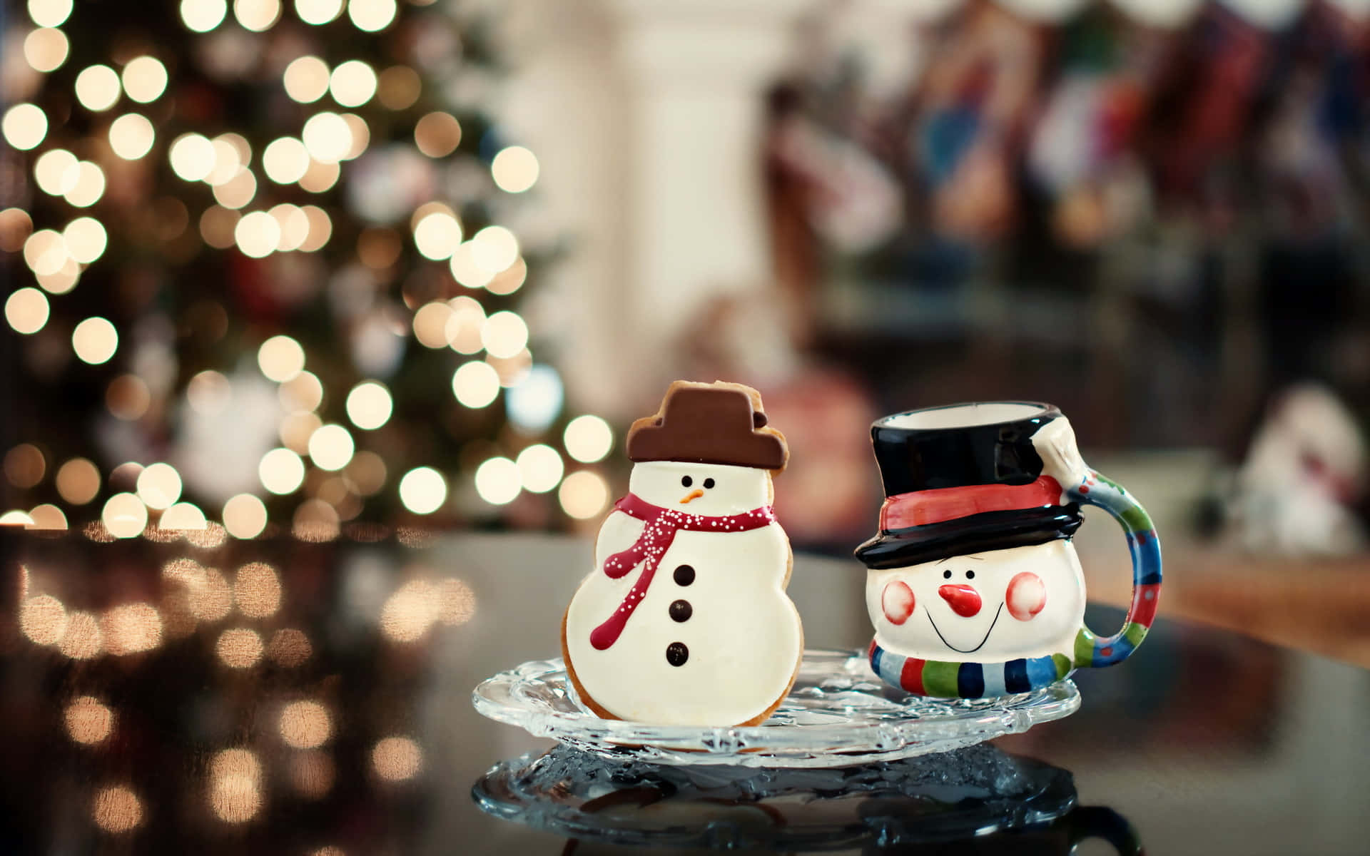 Tatil Sezonunu Sevimli Bir Noel ile Kutlayın Duvar Kağıdı