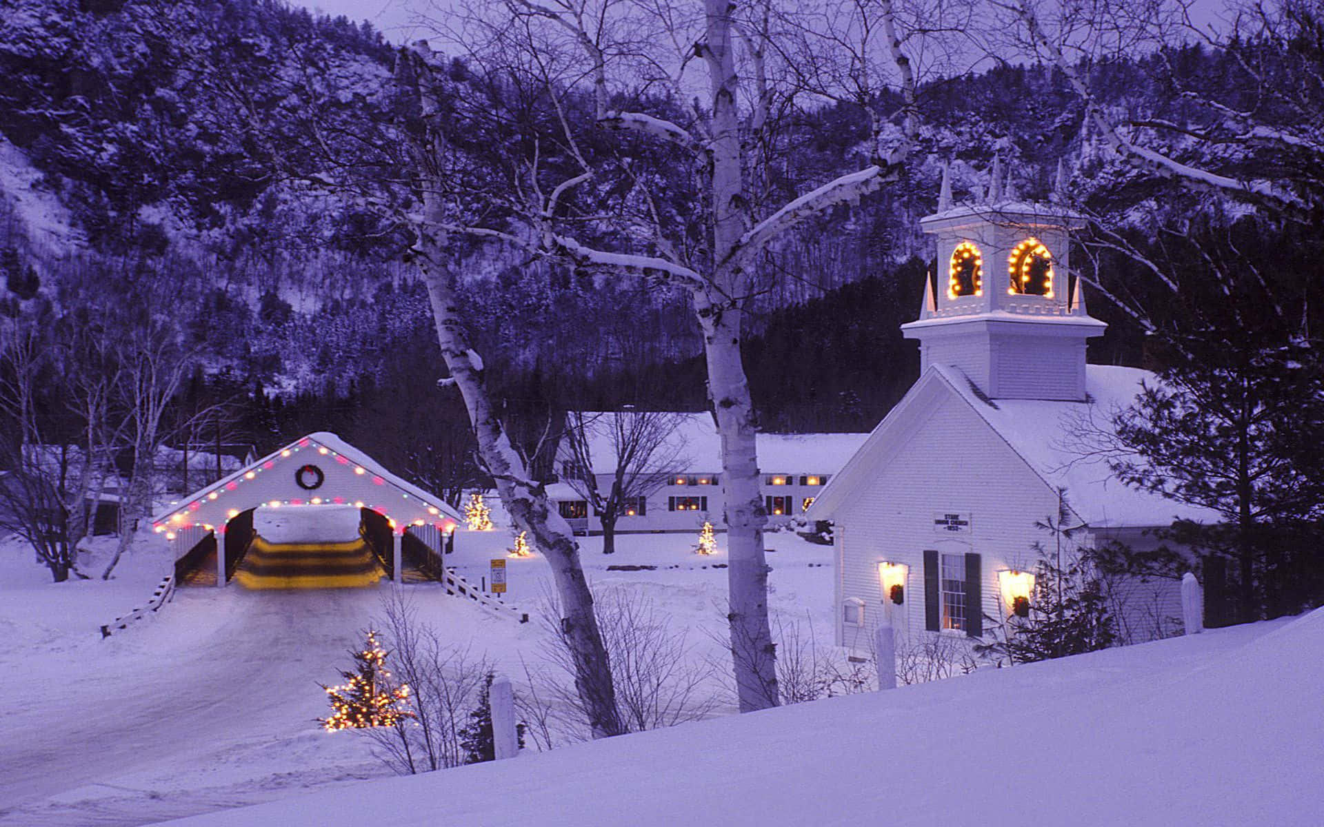 Tatil sezonunun keyfini bu neşeli Noel Masaüstü Arka Planı ile çıkarın Duvar Kağıdı