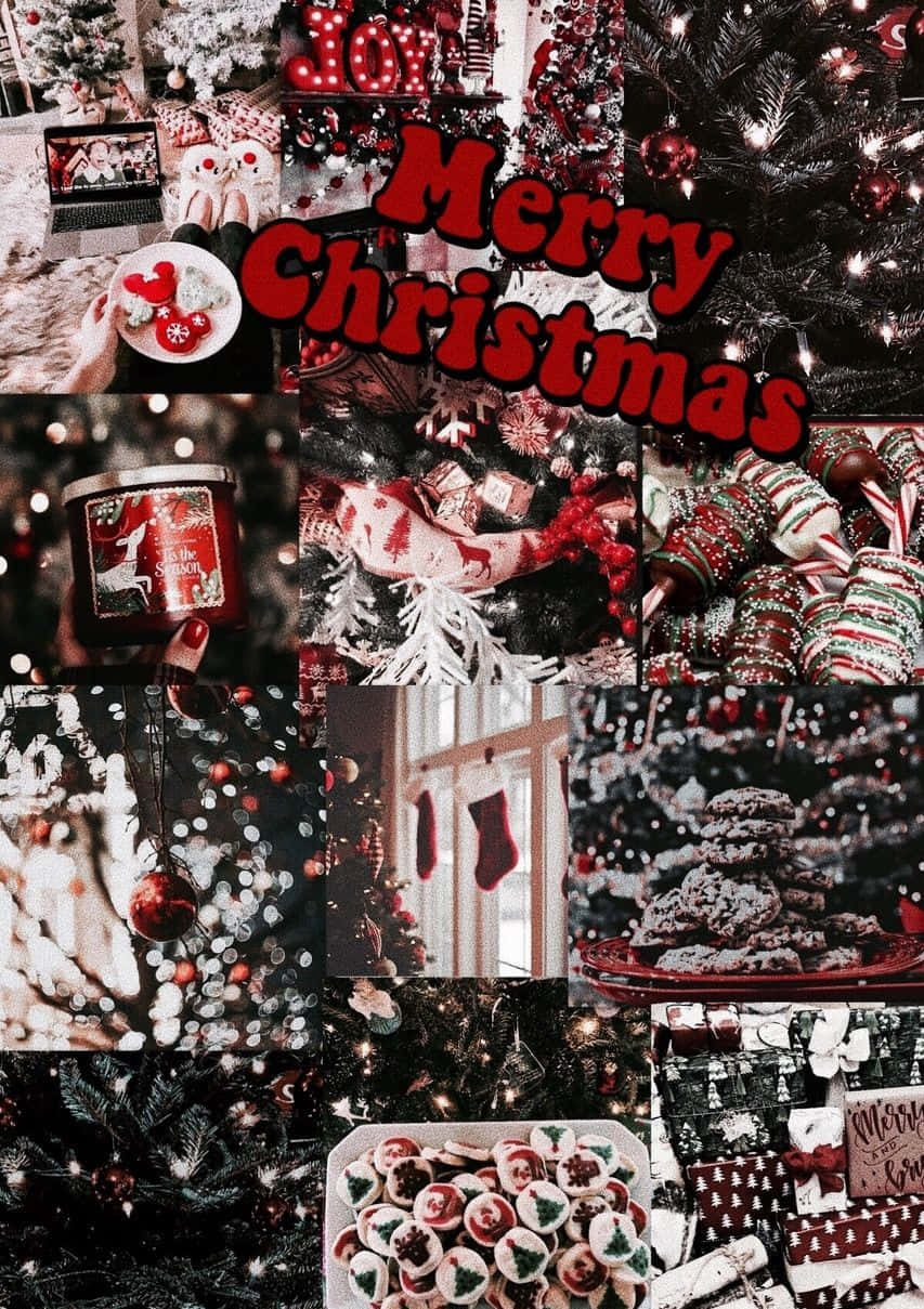 Tatil sezonunuzu biraz Noel estetiği ile ışıldatın. Duvar Kağıdı