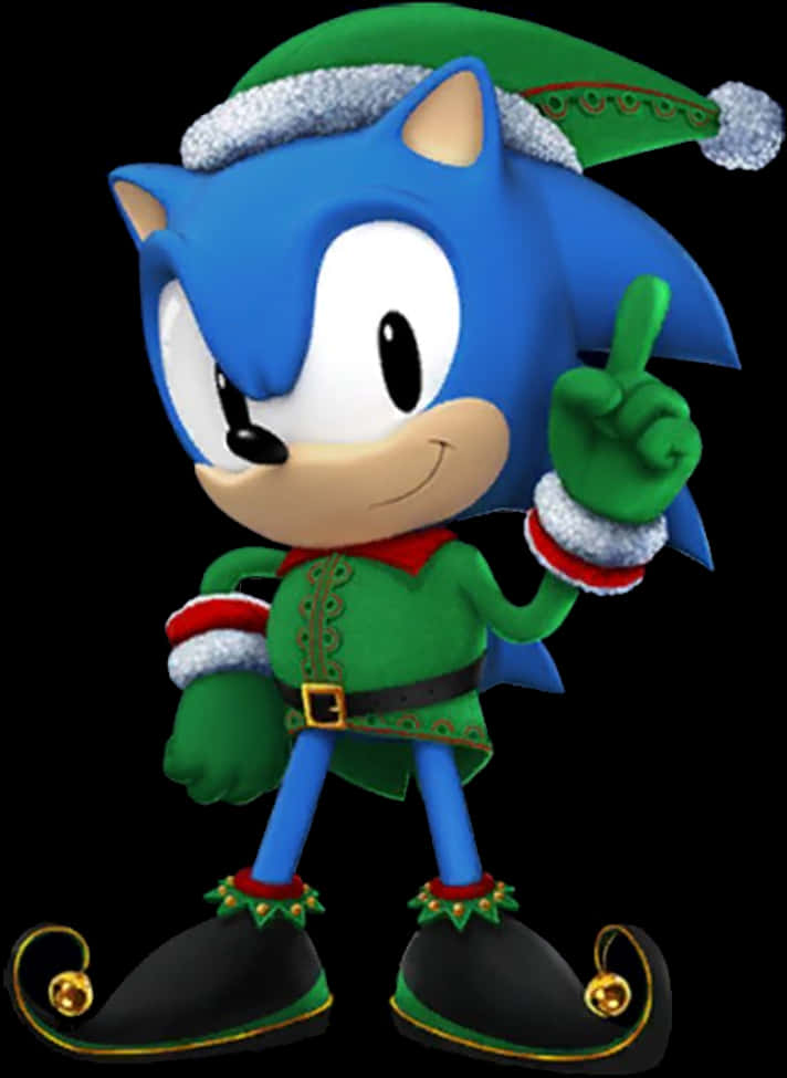 Tatil Sonic Kostümü Duvar Kağıdı