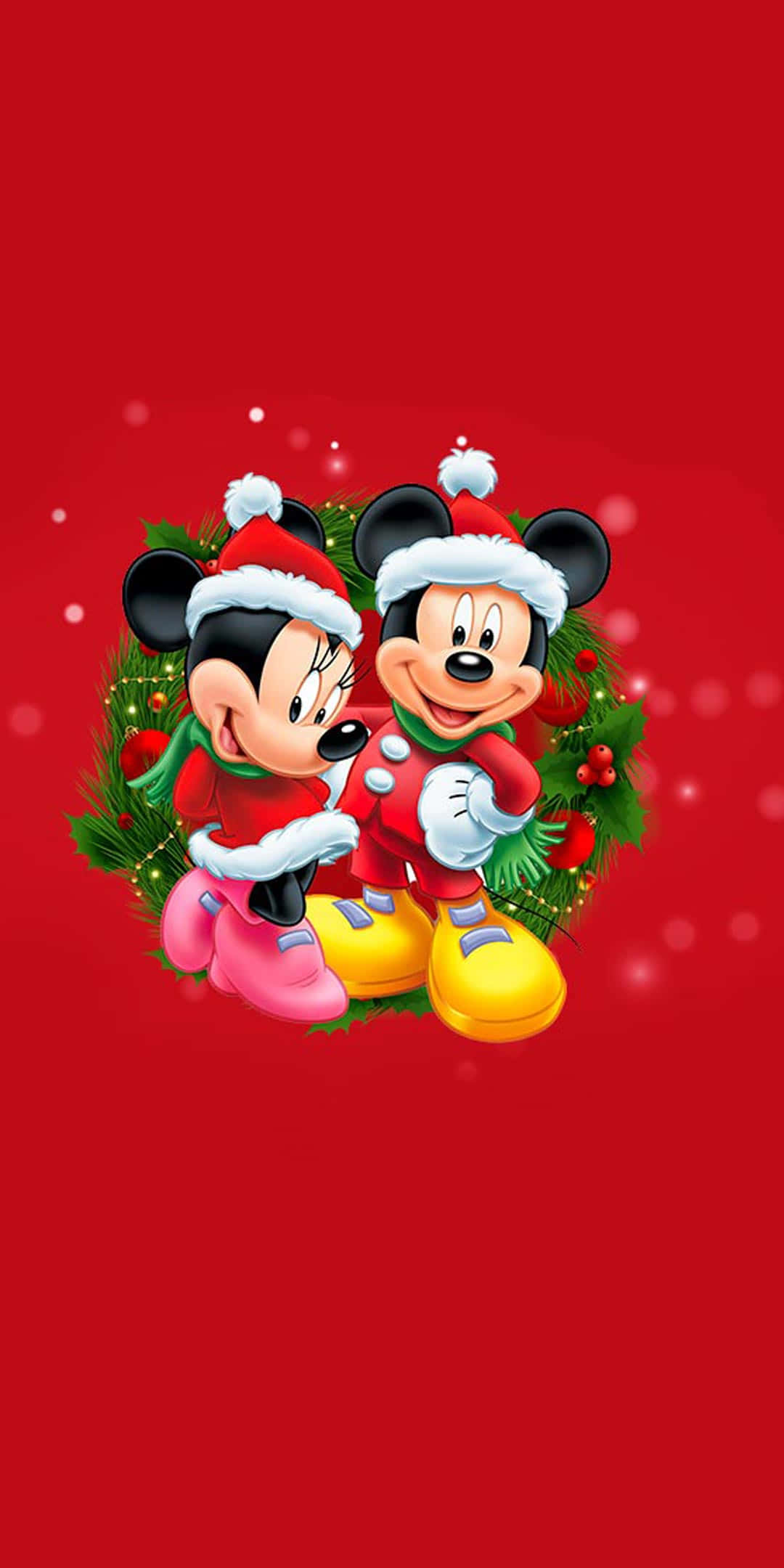 Tatillere Disney Christmas ile iPad'inde başla! Duvar Kağıdı