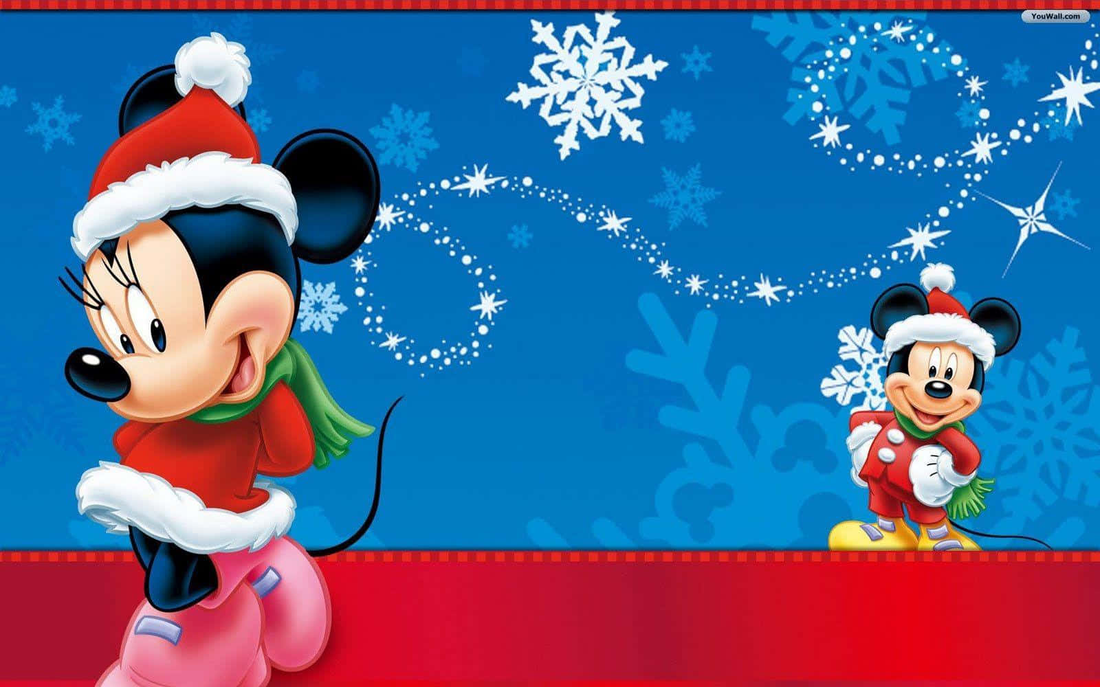 Tatilleri En Sevdiğin Disney Karakterleriyle Kutla Duvar Kağıdı
