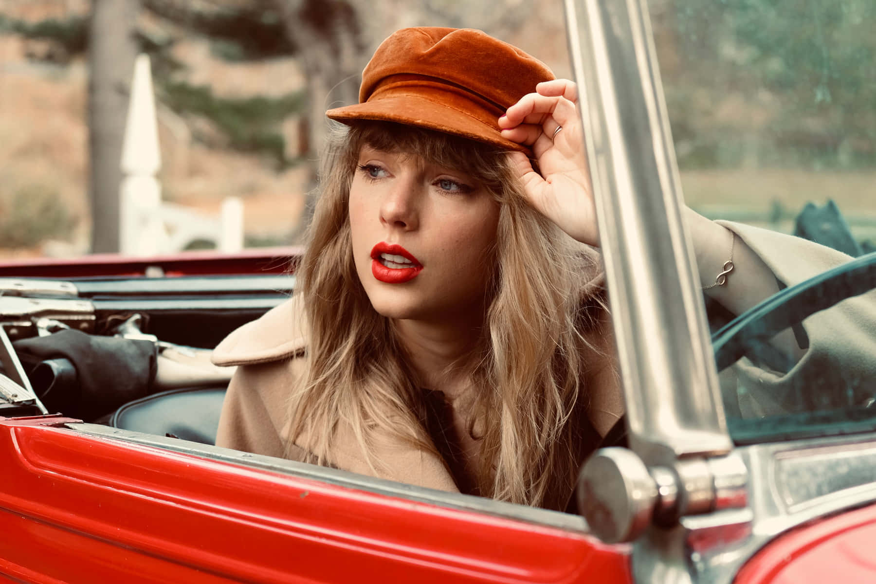 Red Taylors Version — Taylor Swift Duvar Kağıdı