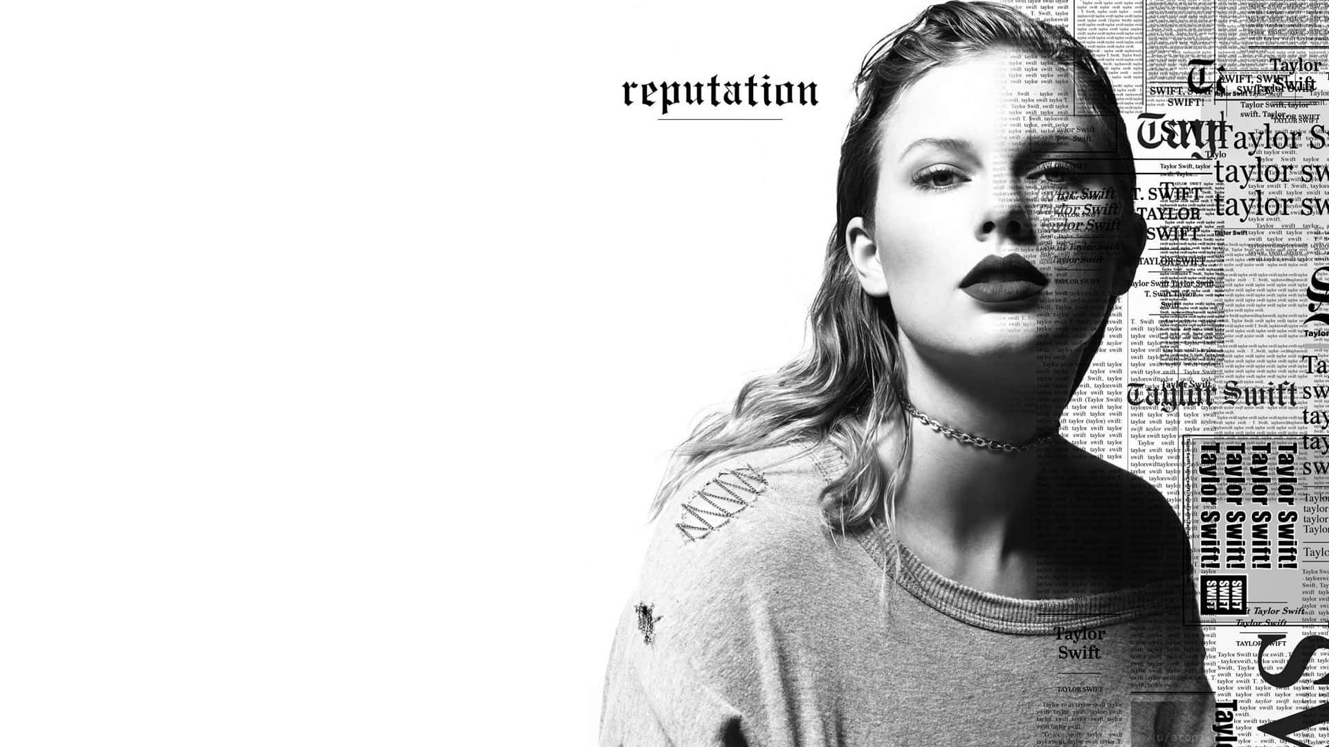 Taylor Swift Reputation Albüm Kapağı Arka Planı Duvar Kağıdı