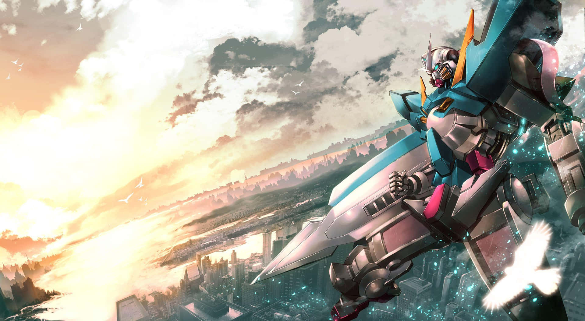 Gundam Masaüstü — Gundam GIF Duvar Kağıdı