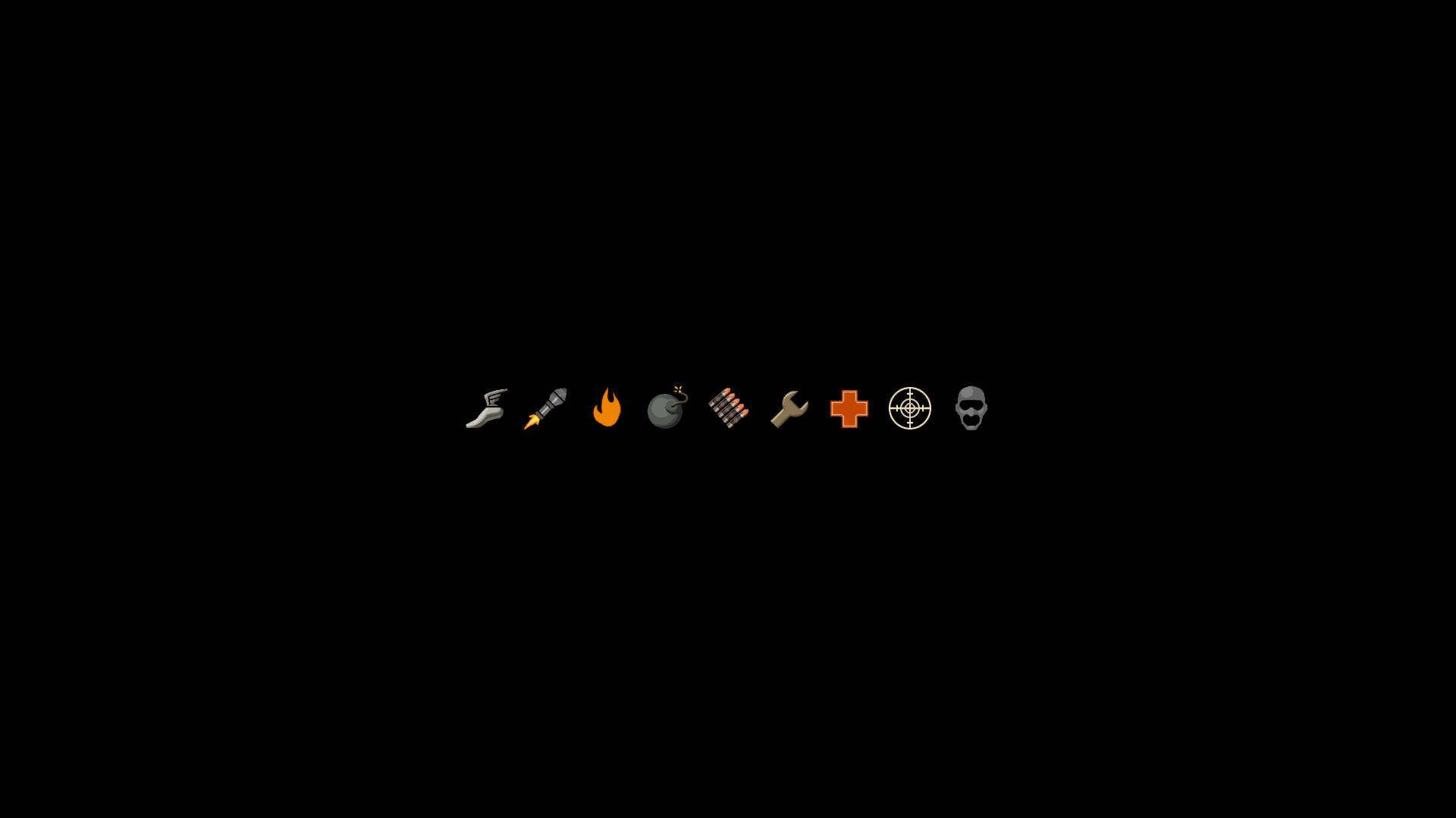 Team Fortress 2 Silahları Minimalist Estetik Dizüstü Bilgisayar Duvar Kağıdı