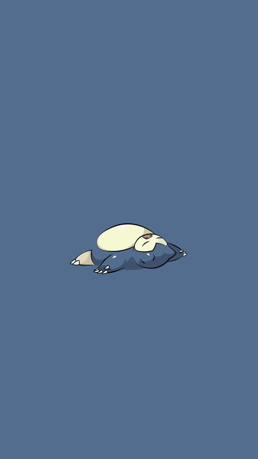 Tembel Snorlax Pokemon Estetiği Duvar Kağıdı