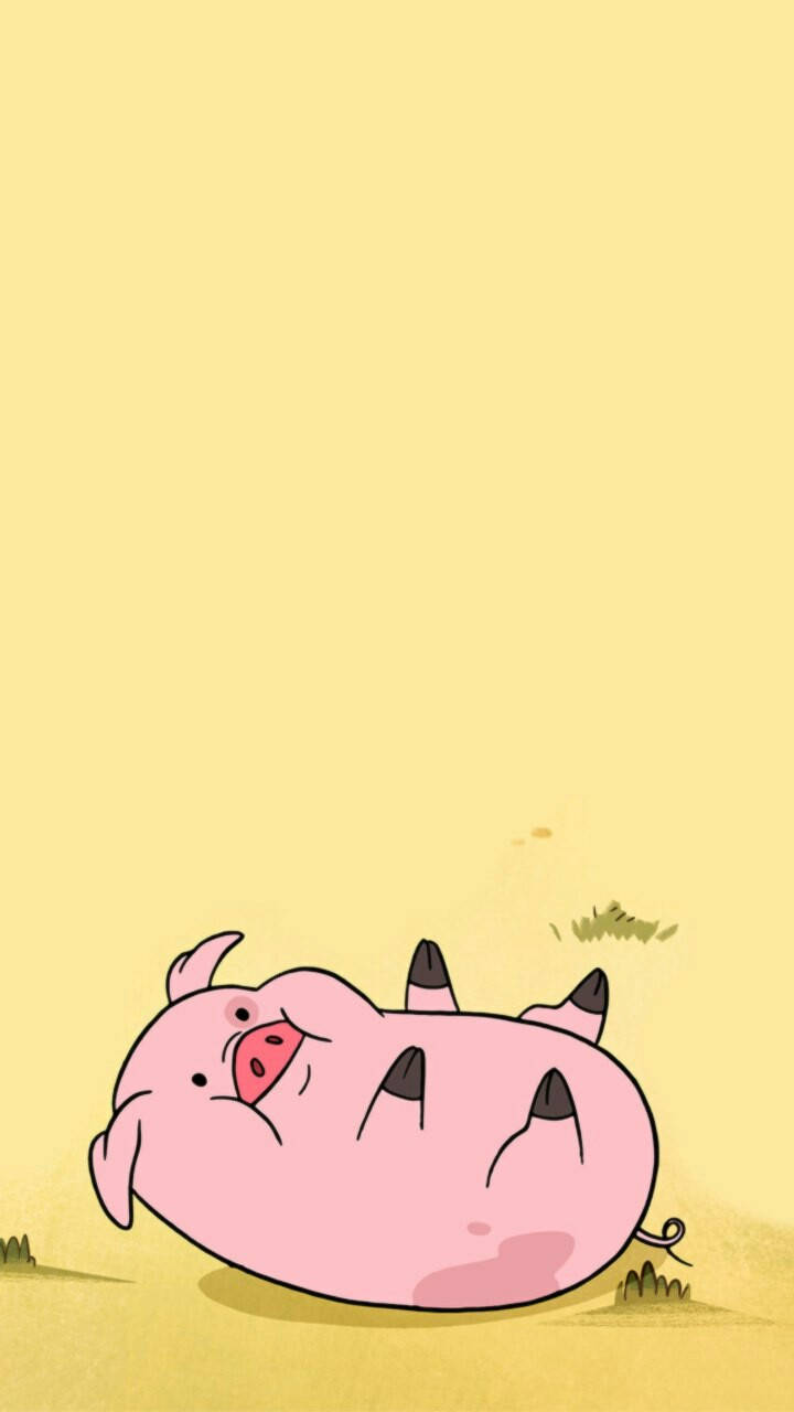 Ters Dönmüş Waddles Duvar Kağıdı