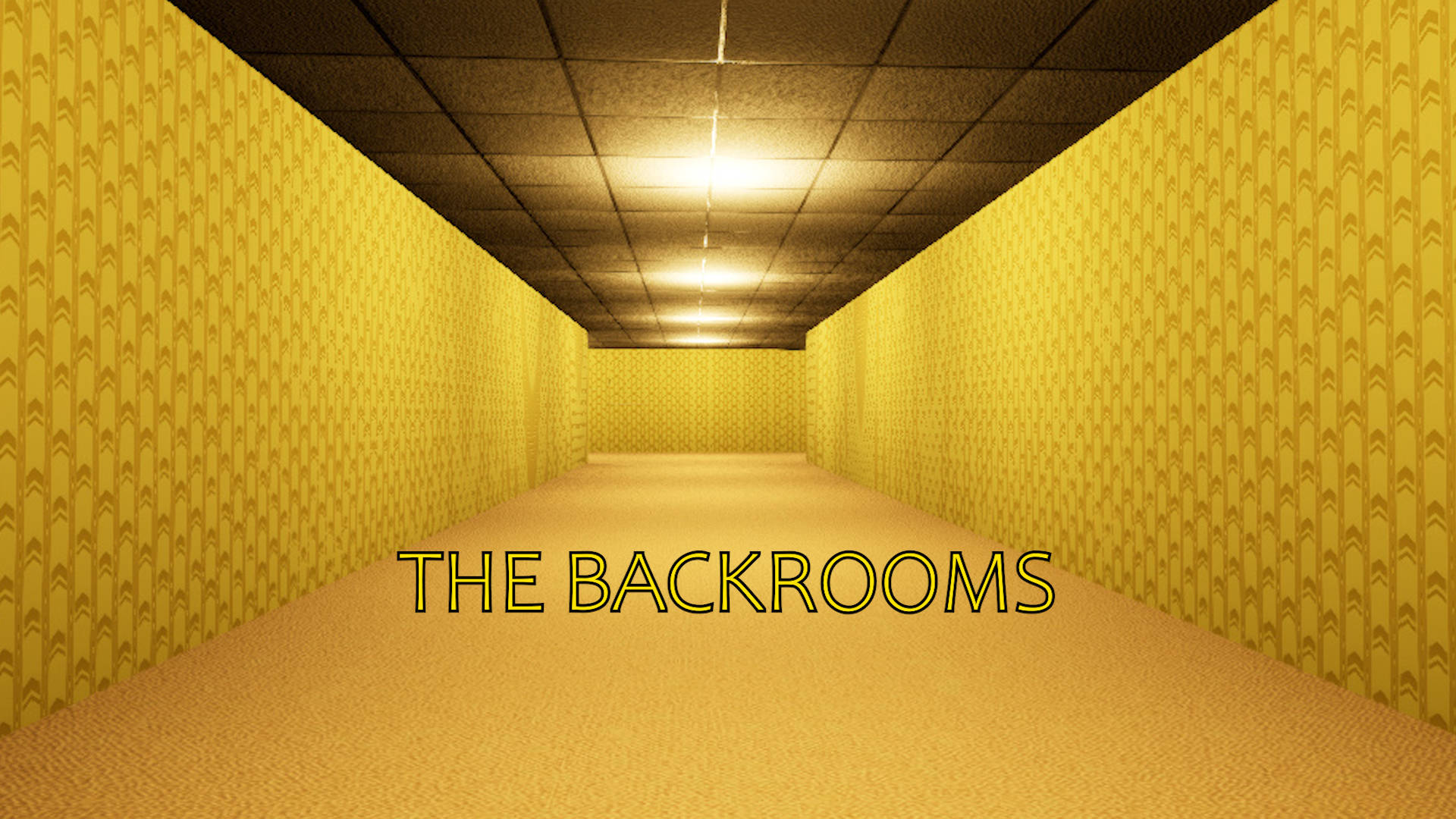 The Backrooms Koridoru Duvar Kağıdı