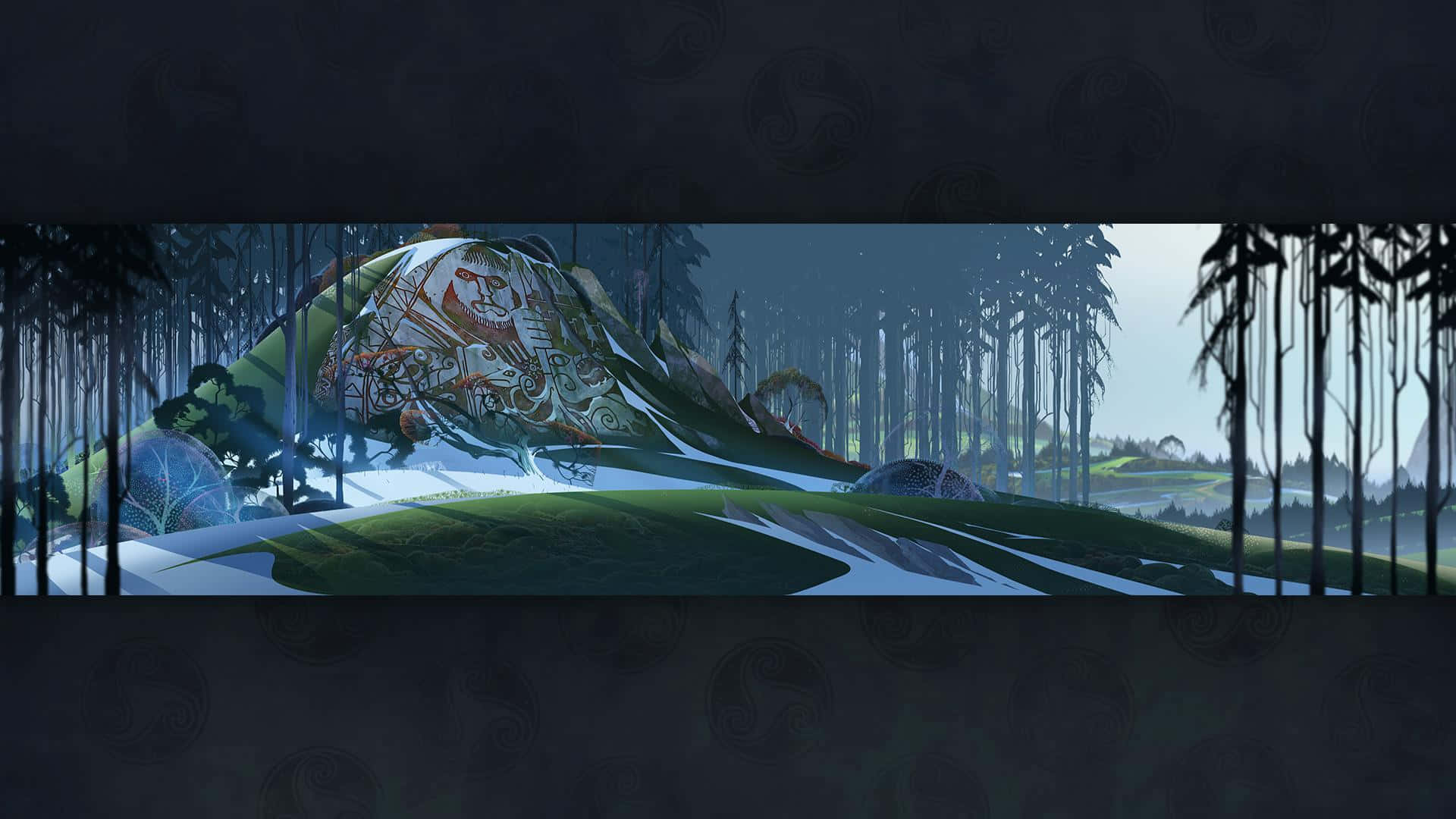 The Banner Saga Orman Arka Planı Duvar Kağıdı