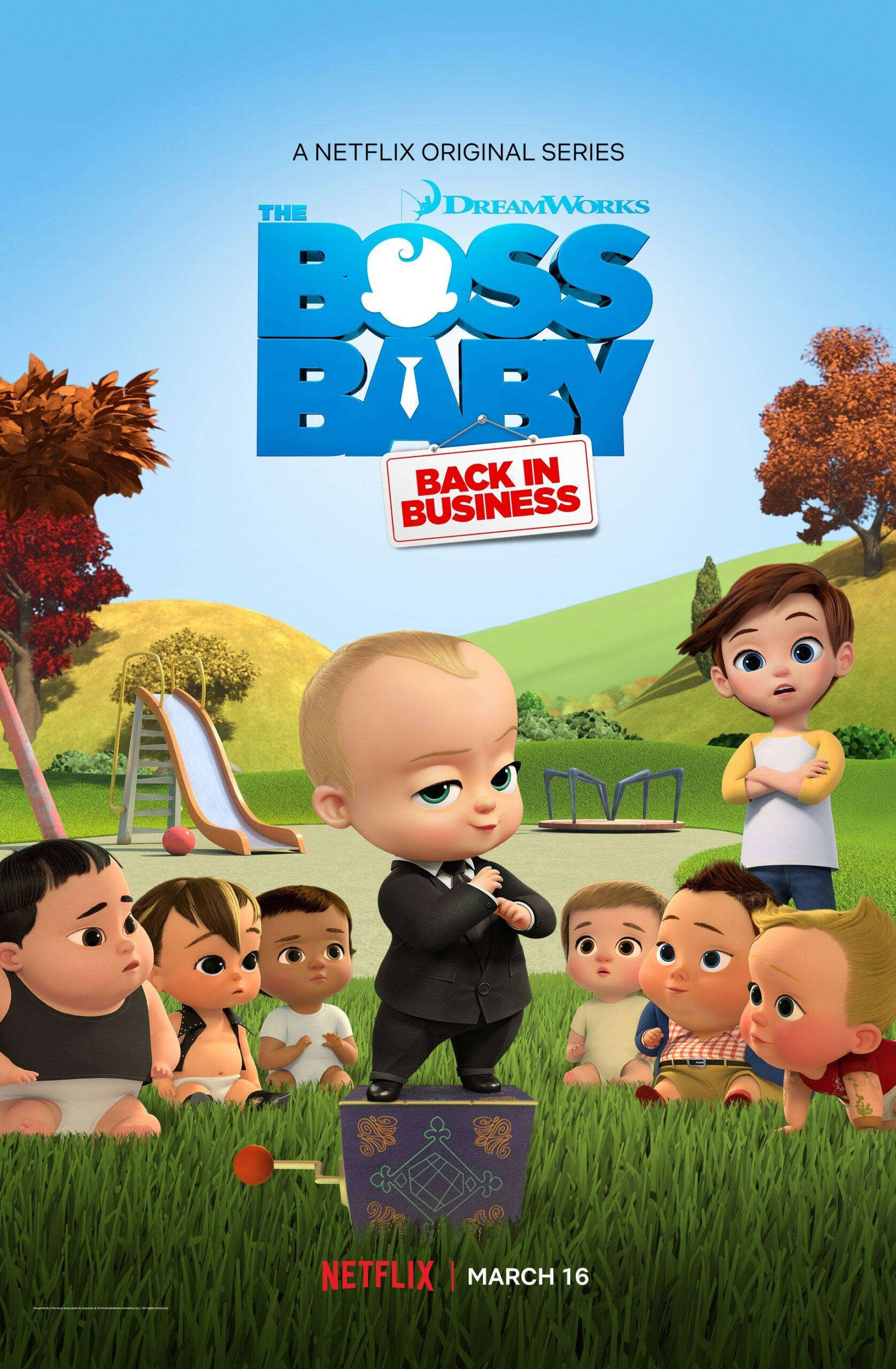 The Boss Baby Back In Business Duvar Kağıdı