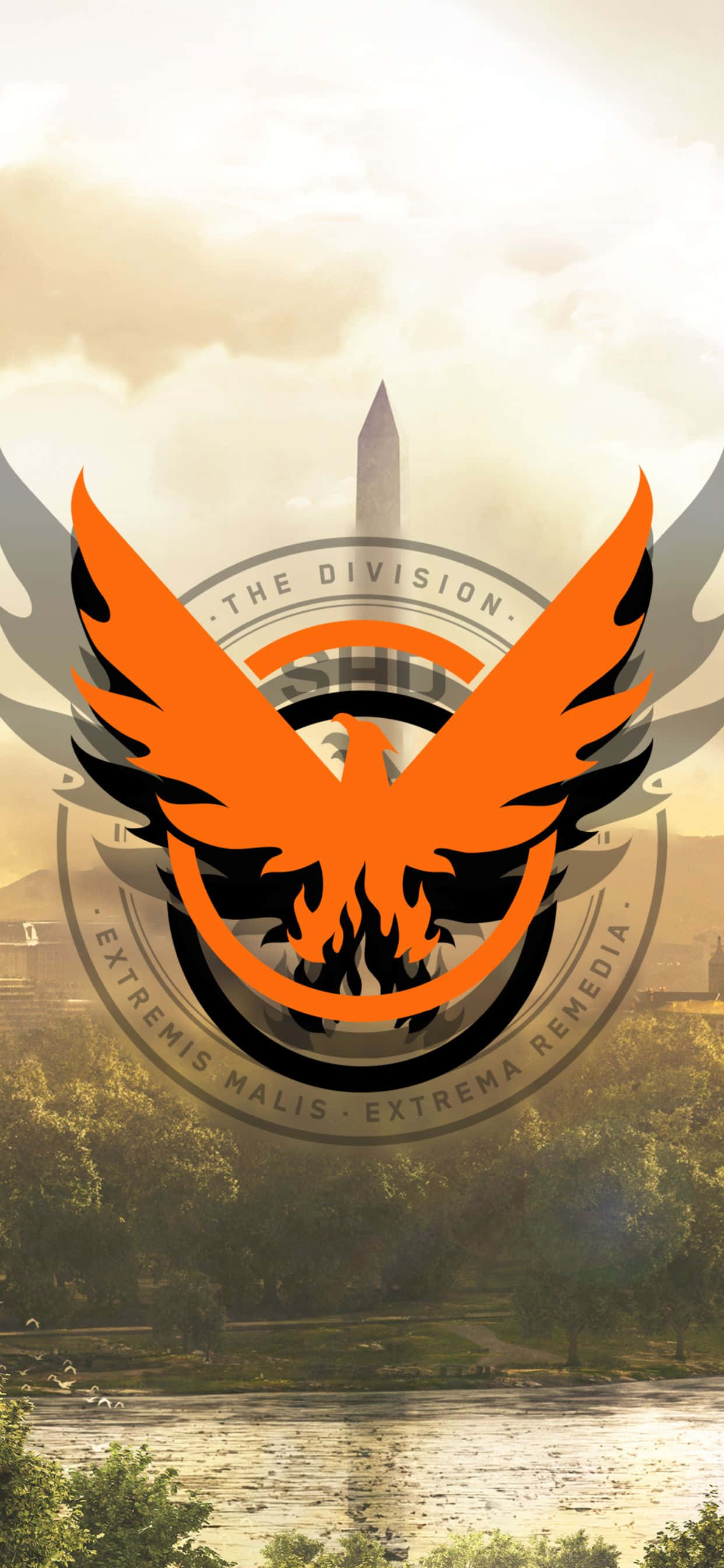 The Division'a iPhone Xs Max'te Hoş Geldiniz Duvar Kağıdı