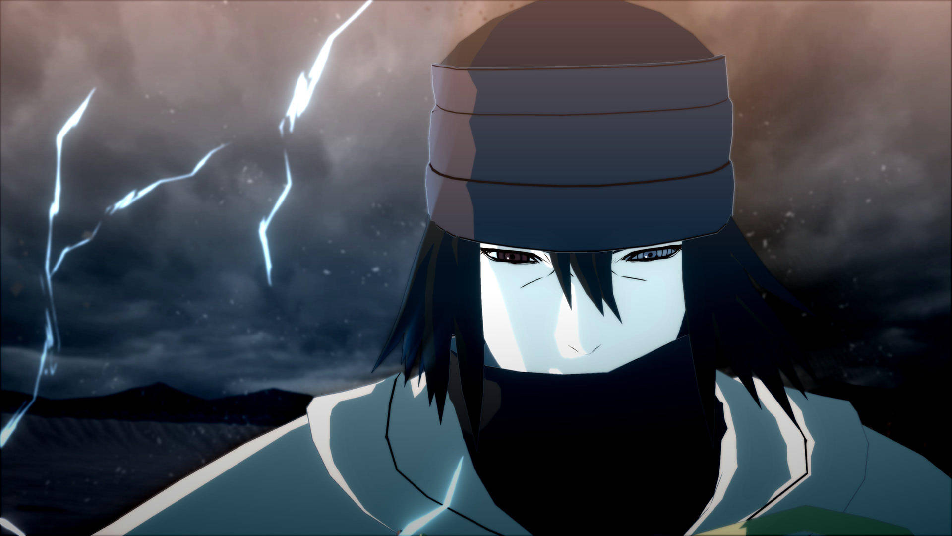 The Last: Naruto The Movie filminden Sasuke ekran görüntüsü duvar kağıdı.