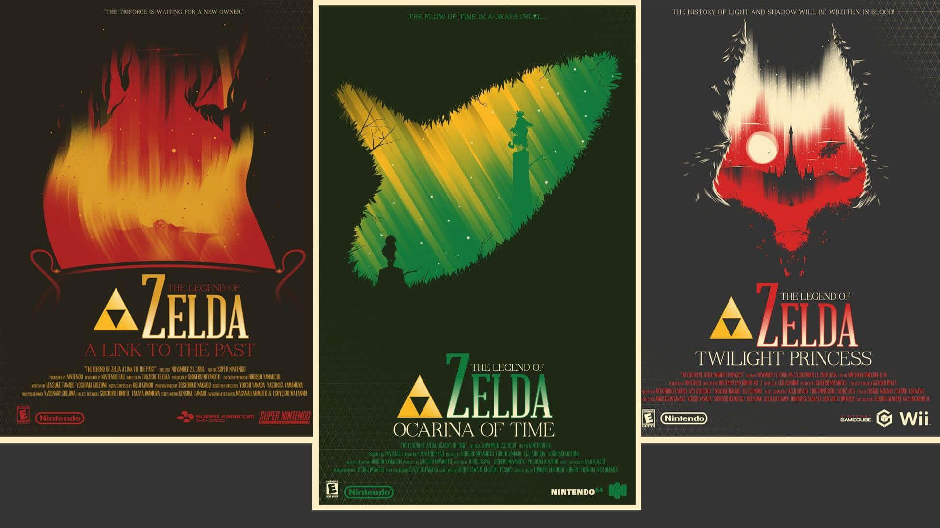 The Legend of Zelda: Twilight Princess ile Sürükleyici Bir Macera Dünyasına Yolculuk Duvar Kağıdı