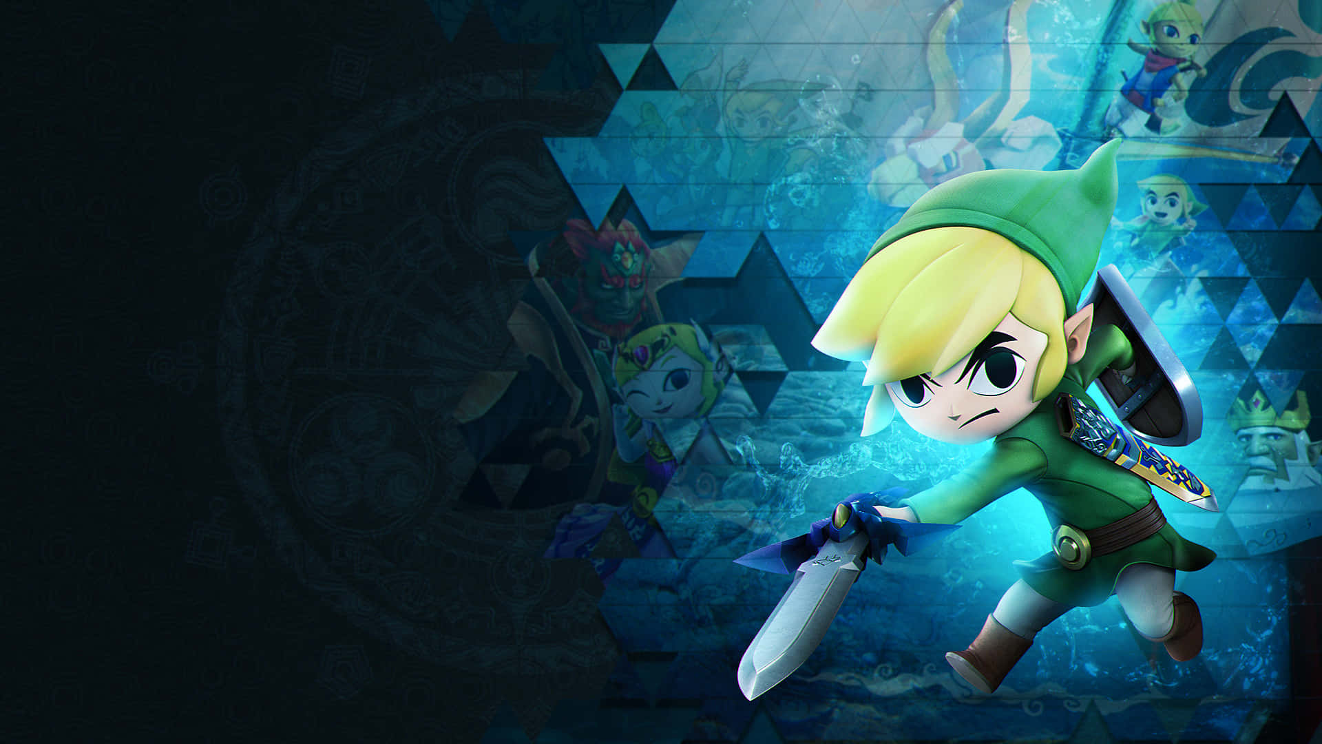 Toon Link — Zelda efsanesi GIF Duvar Kağıdı