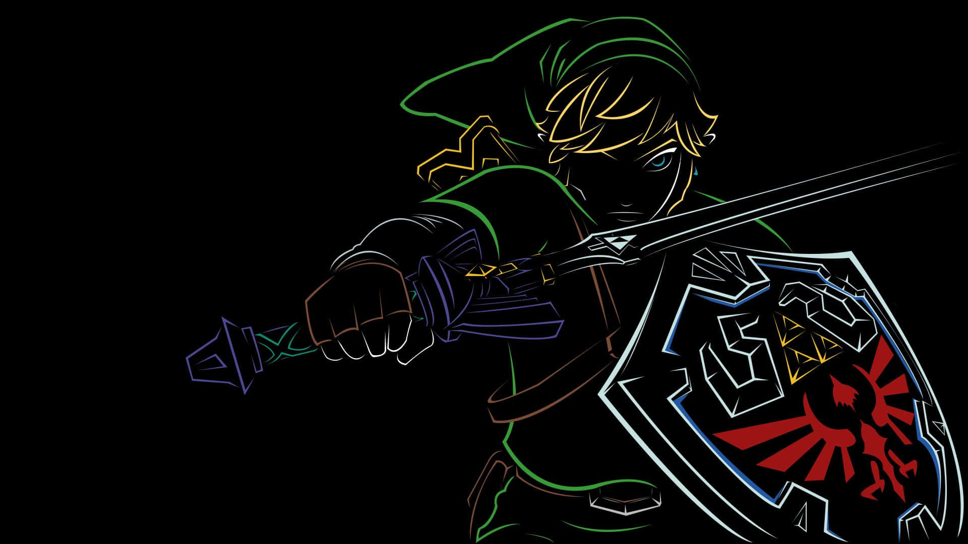 The Legend of Zelda dünyasına adım atın Duvar Kağıdı