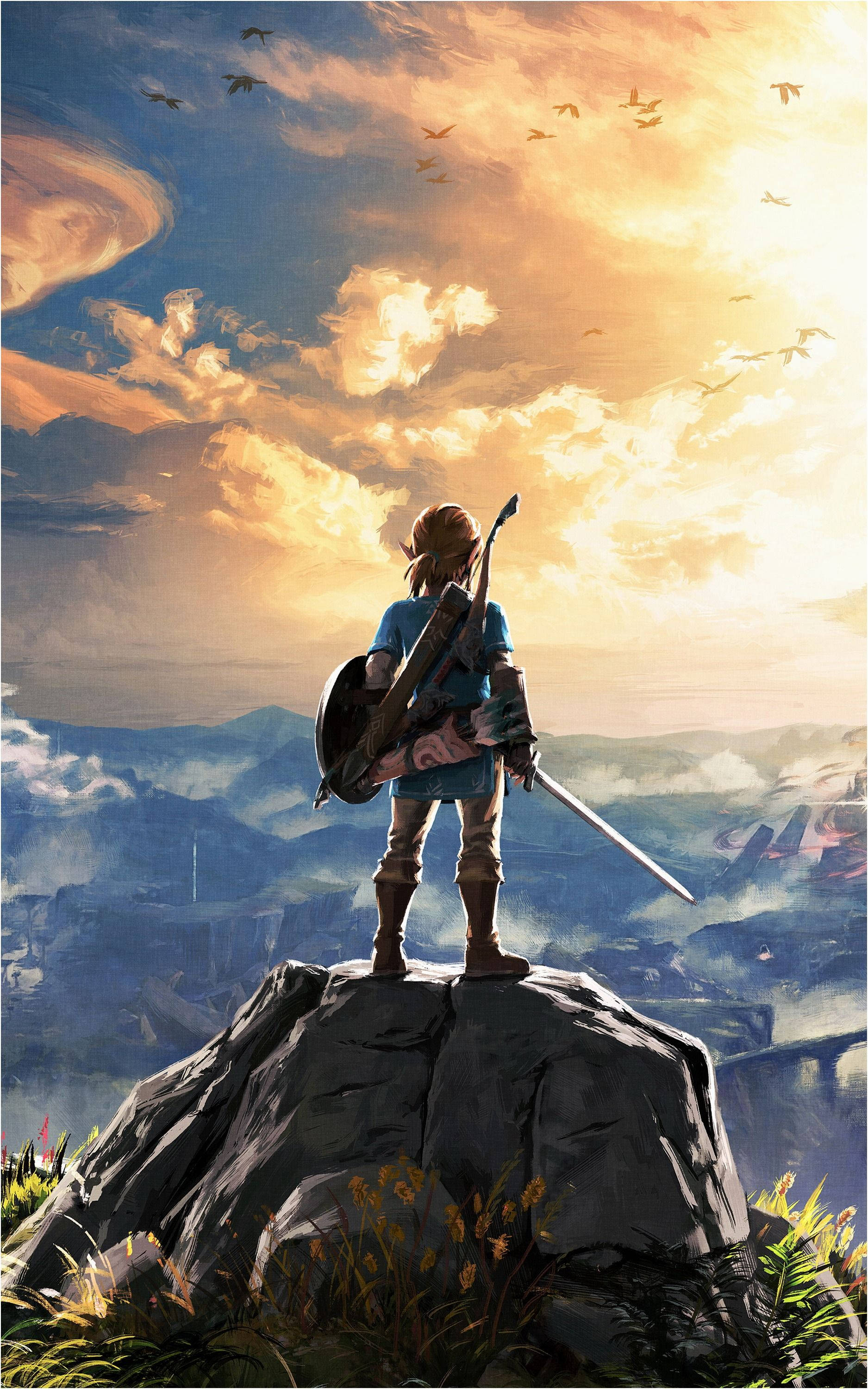 The Legend Of Zelda Oyun Telefonu Duvar Kağıdı