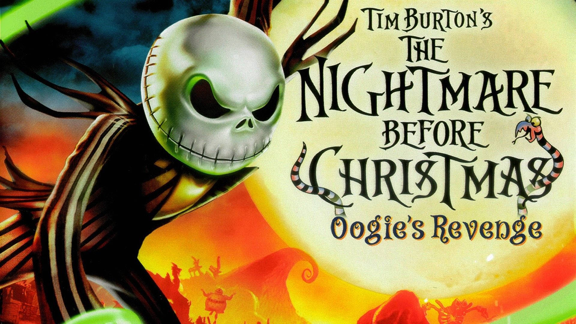 The Nightmare Before Christmas Oogie'nin İntikamı Duvar Kağıdı