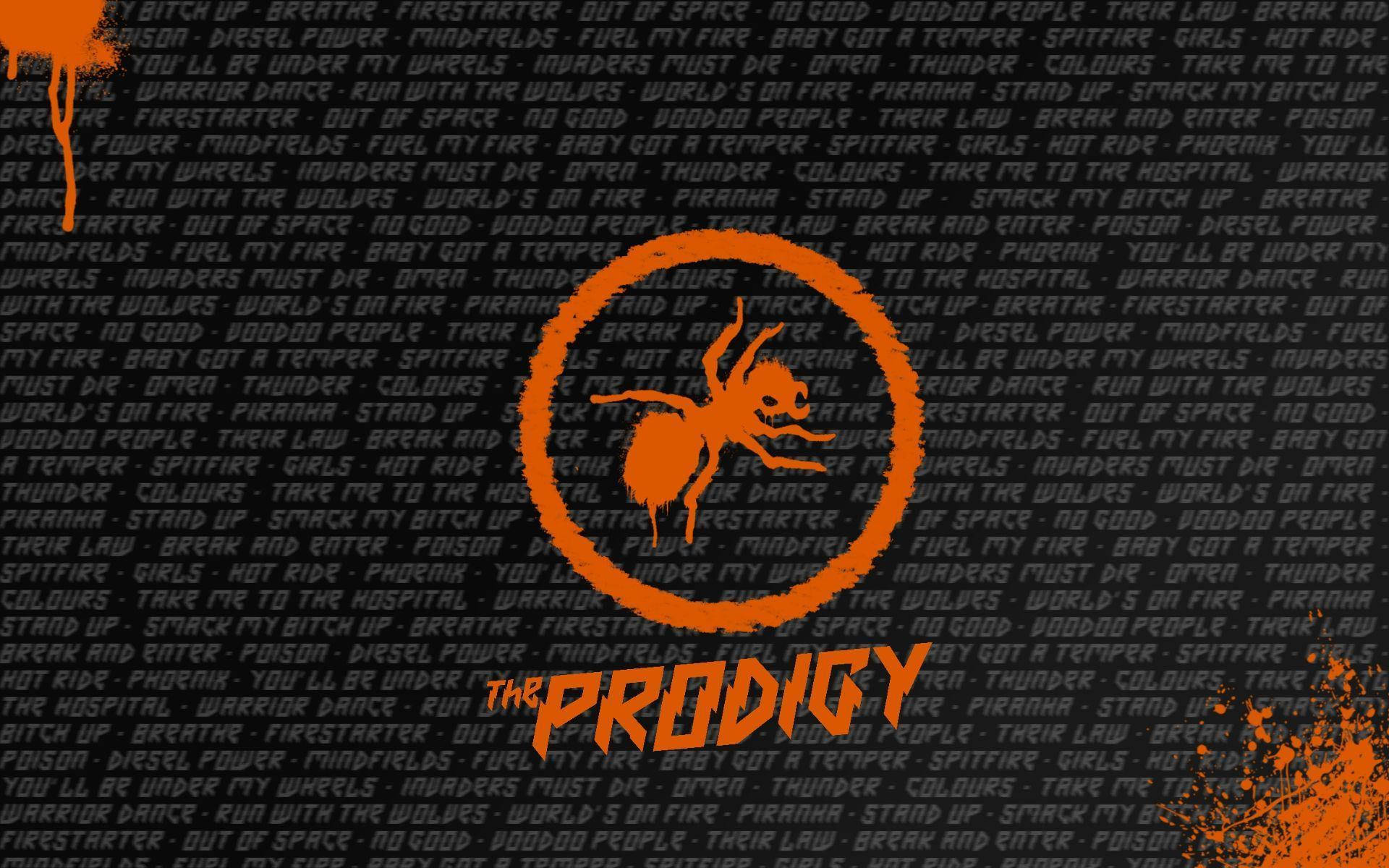 The Prodigy Grup Logosu Duvar Kağıdı