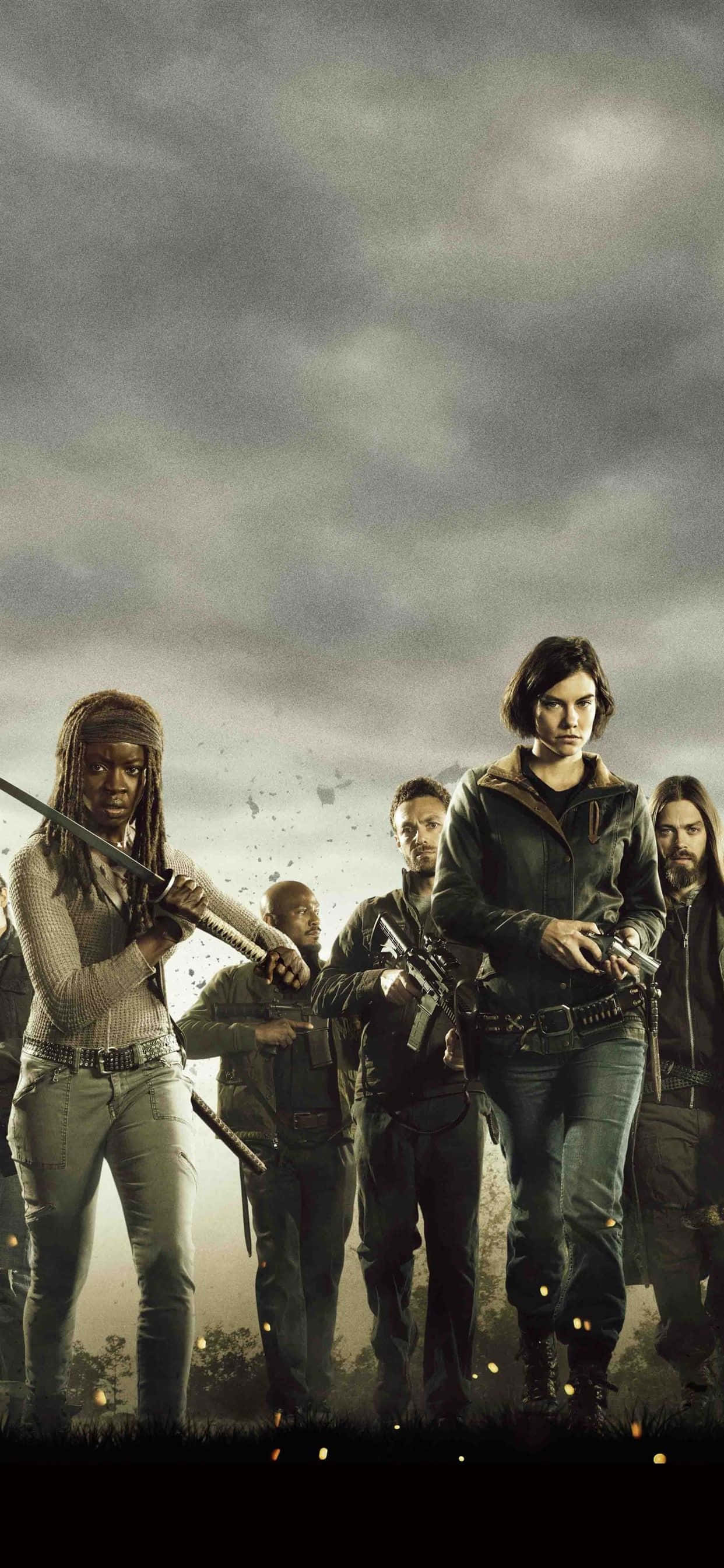 the walking dead 5. sezon posteri Duvar Kağıdı