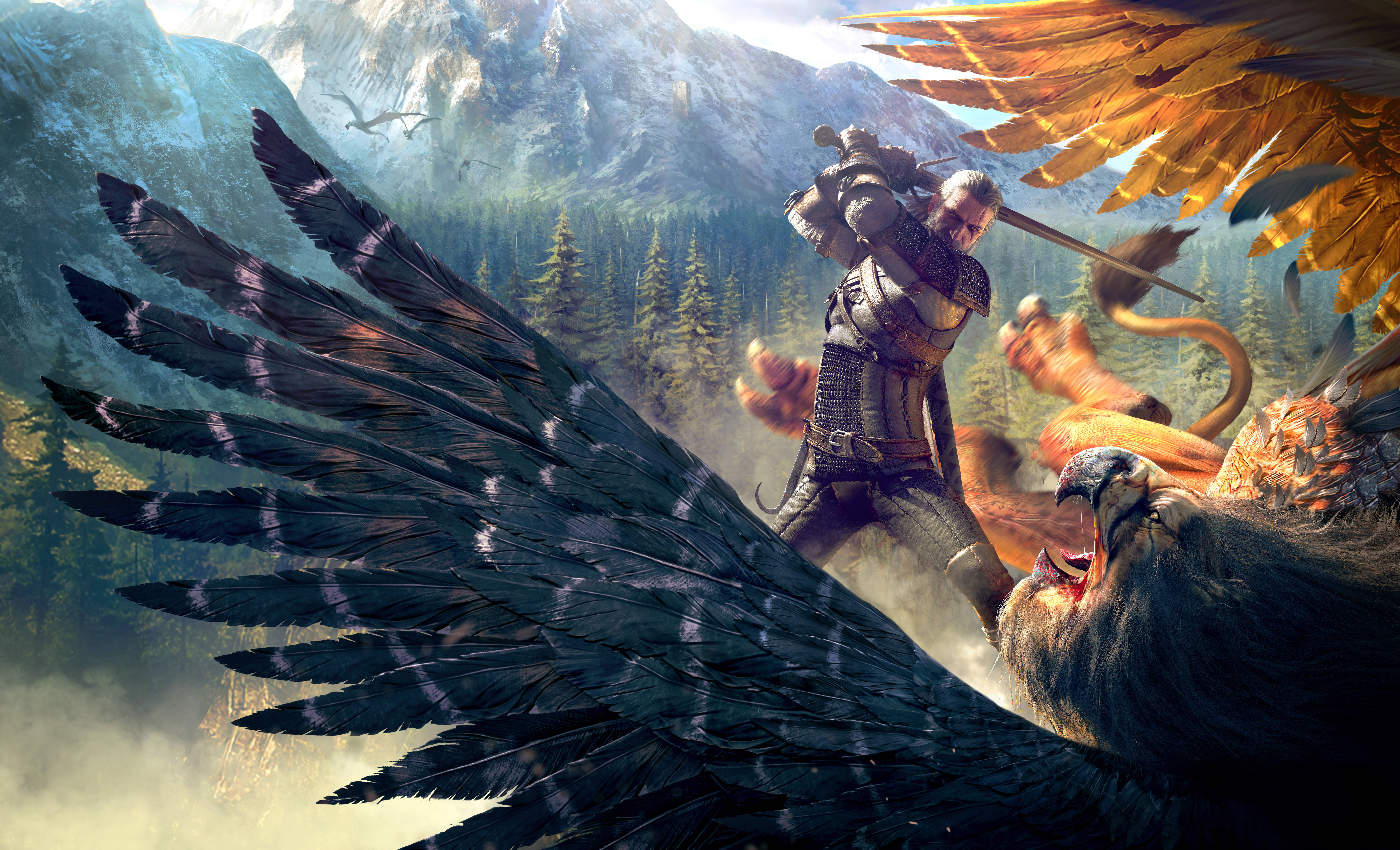 The Witcher 4K Oyun Duvar Kağıdı