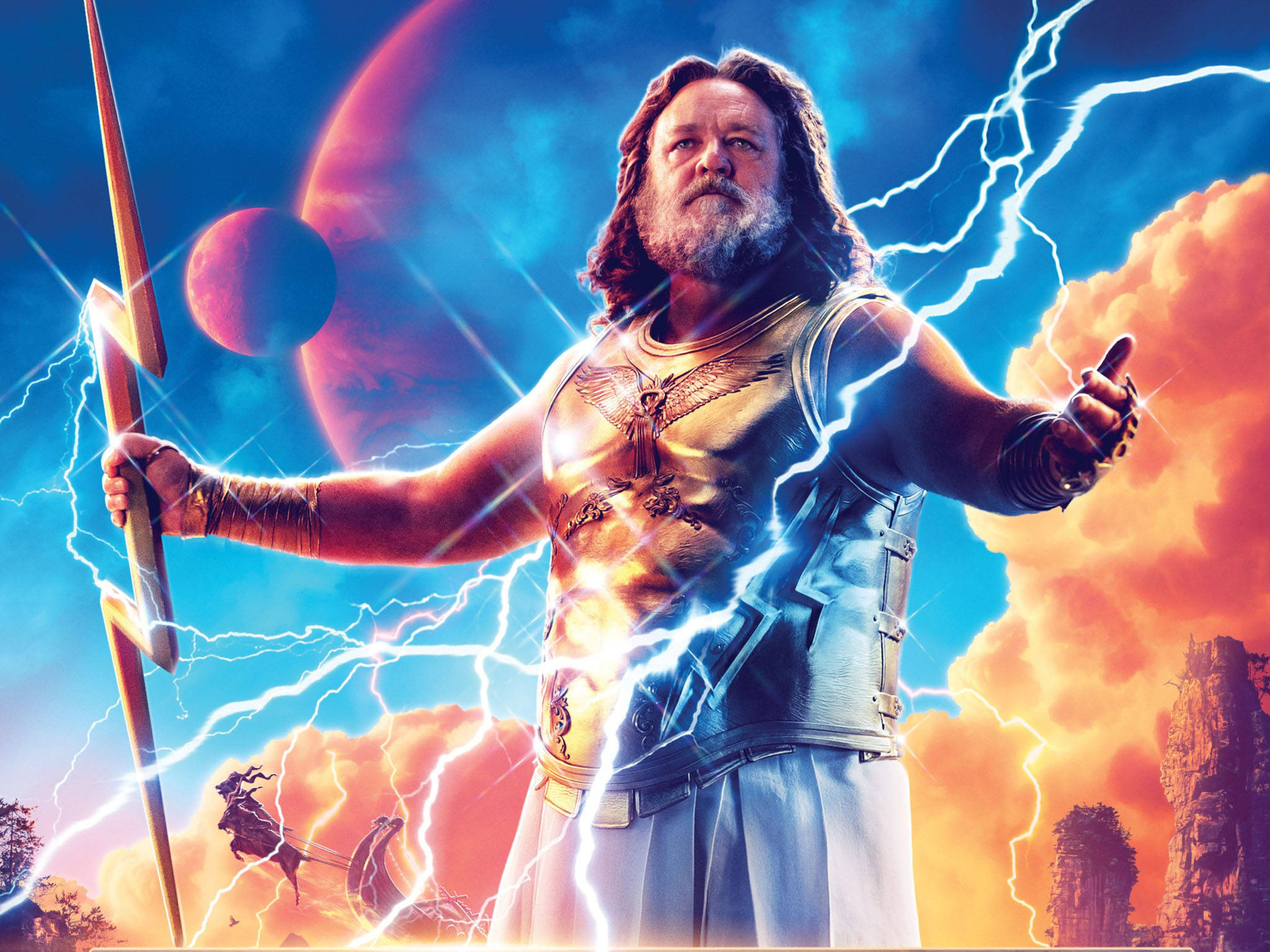 Thor Aşk ve Gök Gürültüsü Zeus Duvar Kağıdı