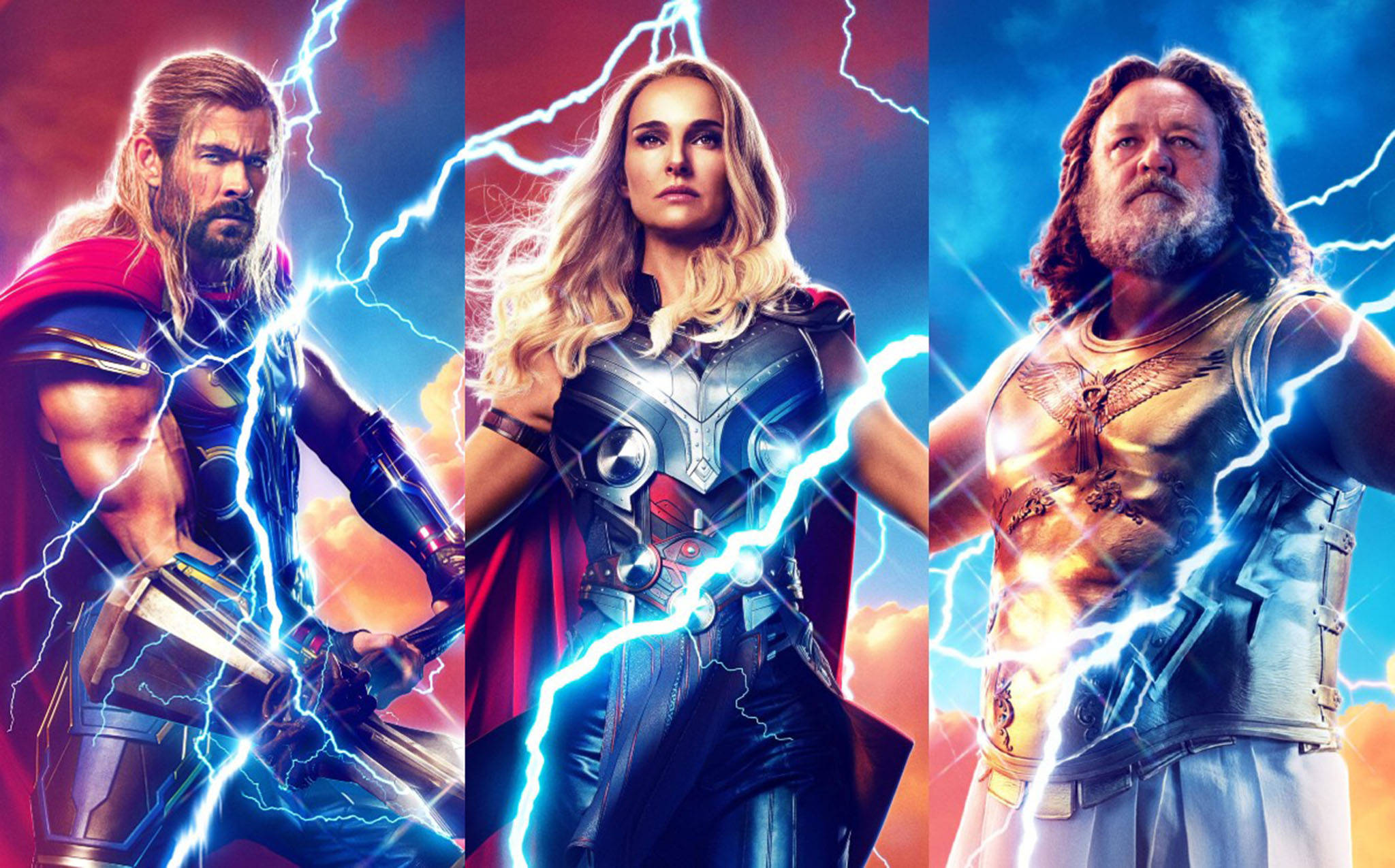 Thor Love And Thunder Yıldırım Hayran Sanatı Duvar Kağıdı