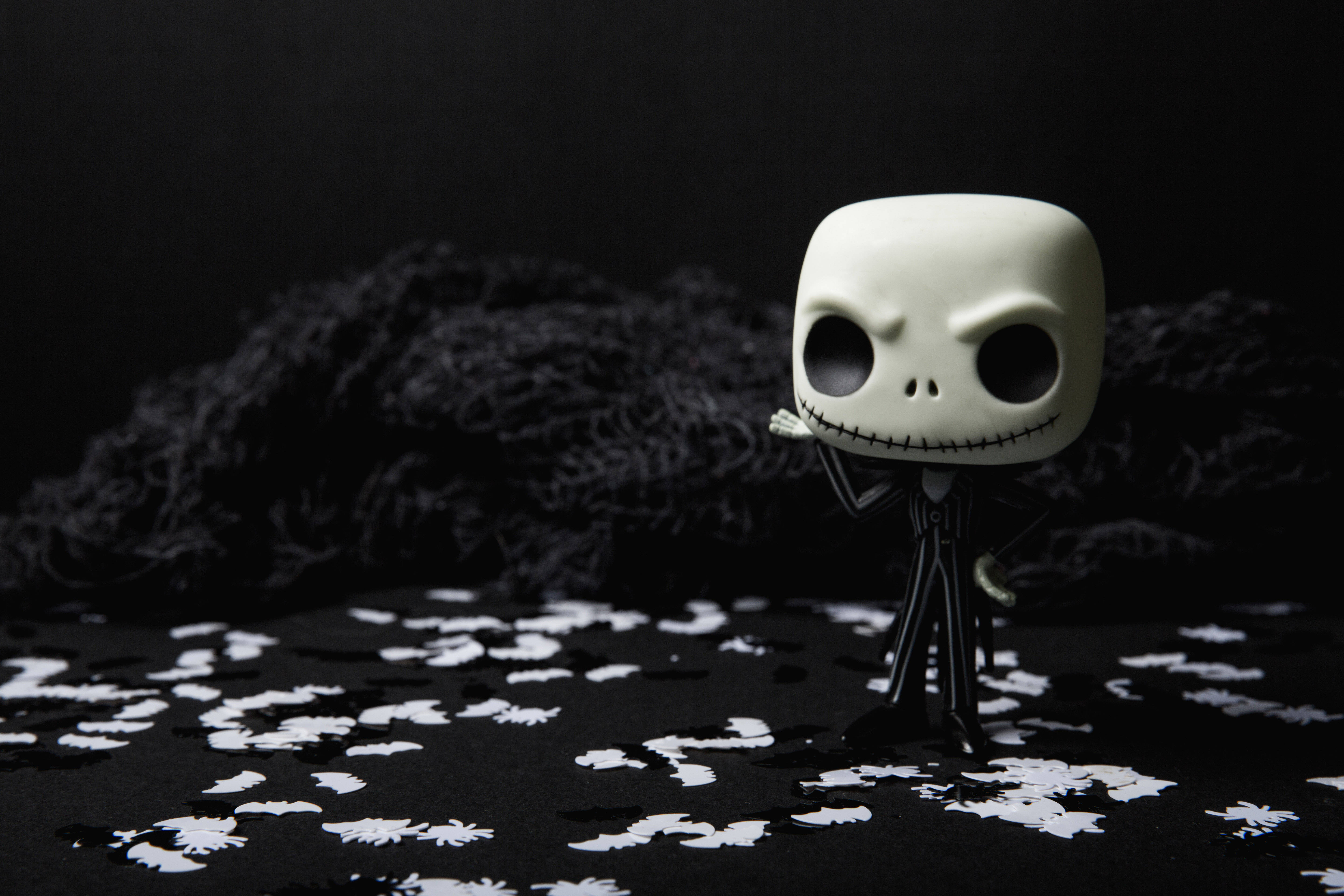 Tim Burton'ın Noel Gecesi Kabusu'nu Pop tarzı Jack Skellington ile Deneyimleyin Duvar Kağıdı