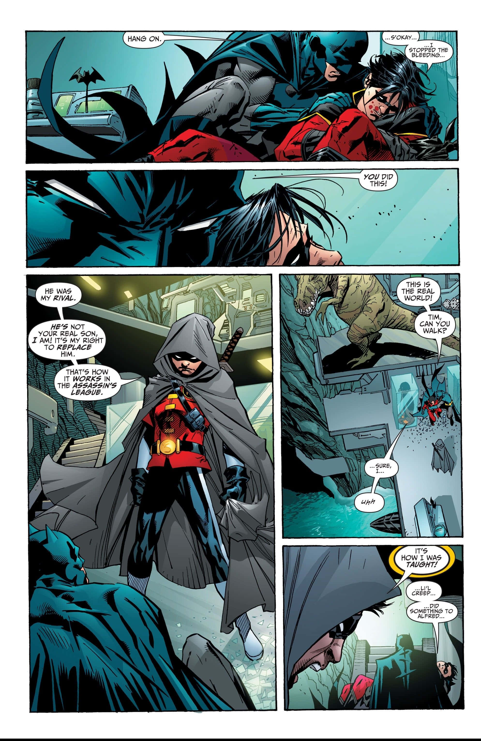 Tim Drake: Gotham Şehri'nin Zeki Dedektifi Duvar Kağıdı