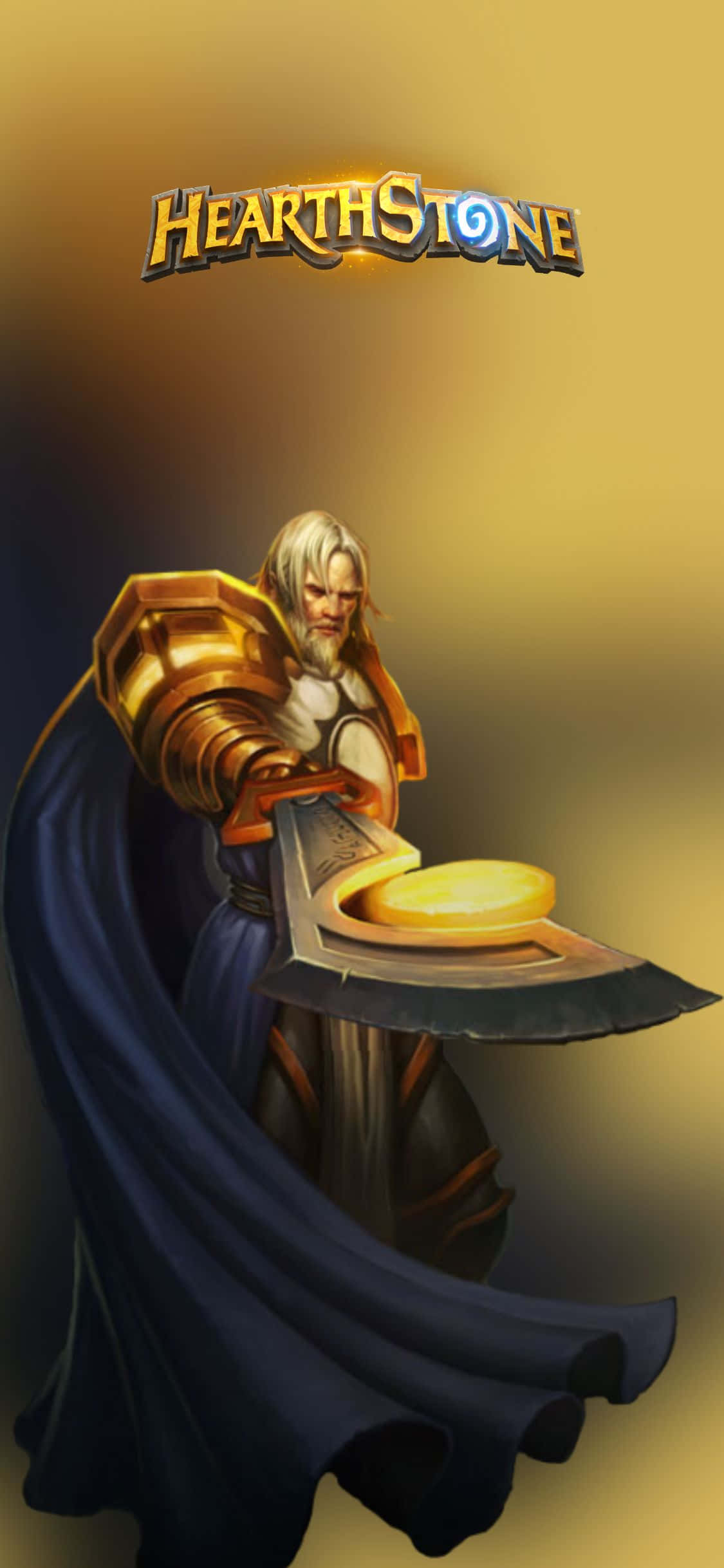 Tirion Fordring iPhone XS Hearthstone Arkaplan Duvar Kağıdı