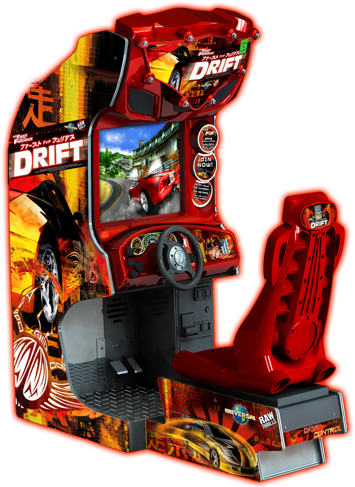 Tokyo Drift Atari Yarış Oyunu Makinesi Duvar Kağıdı