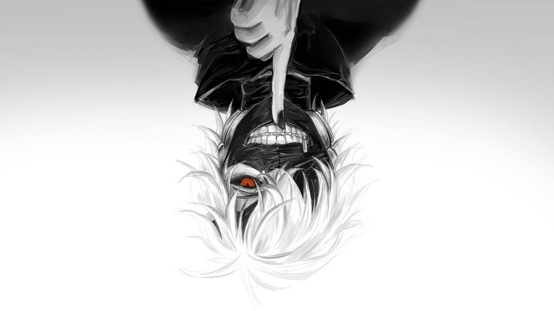 Tokyo Ghoul ana karakterleri aksiyonda Duvar Kağıdı