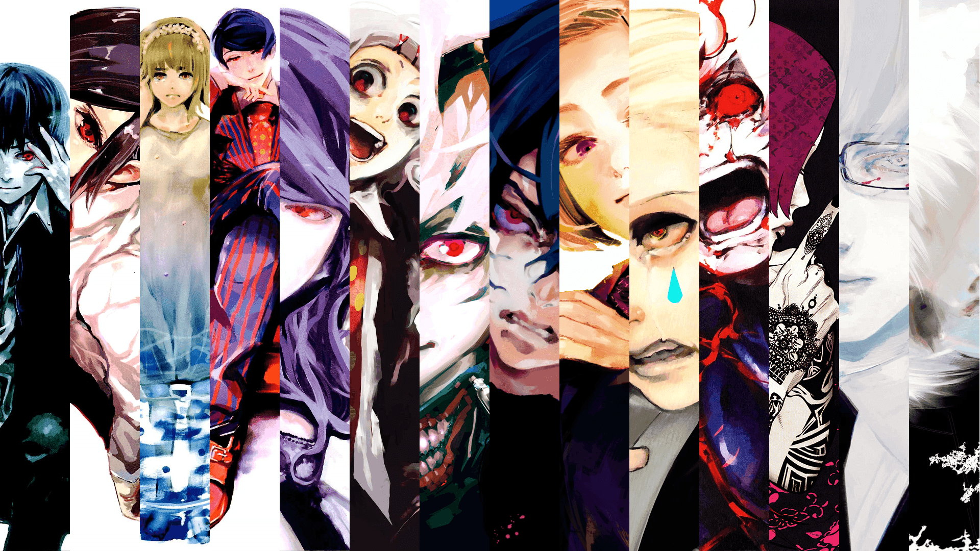 Tokyo Ghoul arka planı Duvar Kağıdı