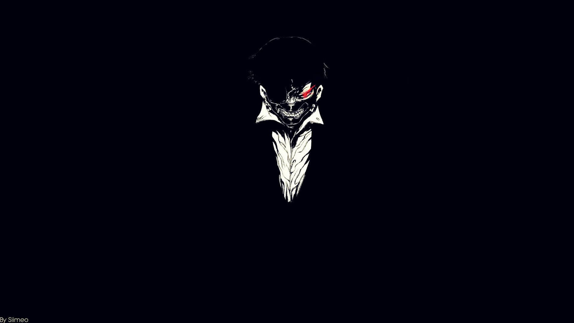 Tokyo Ghoul Karakterleri Minimalist Ken Duvar Kağıdı