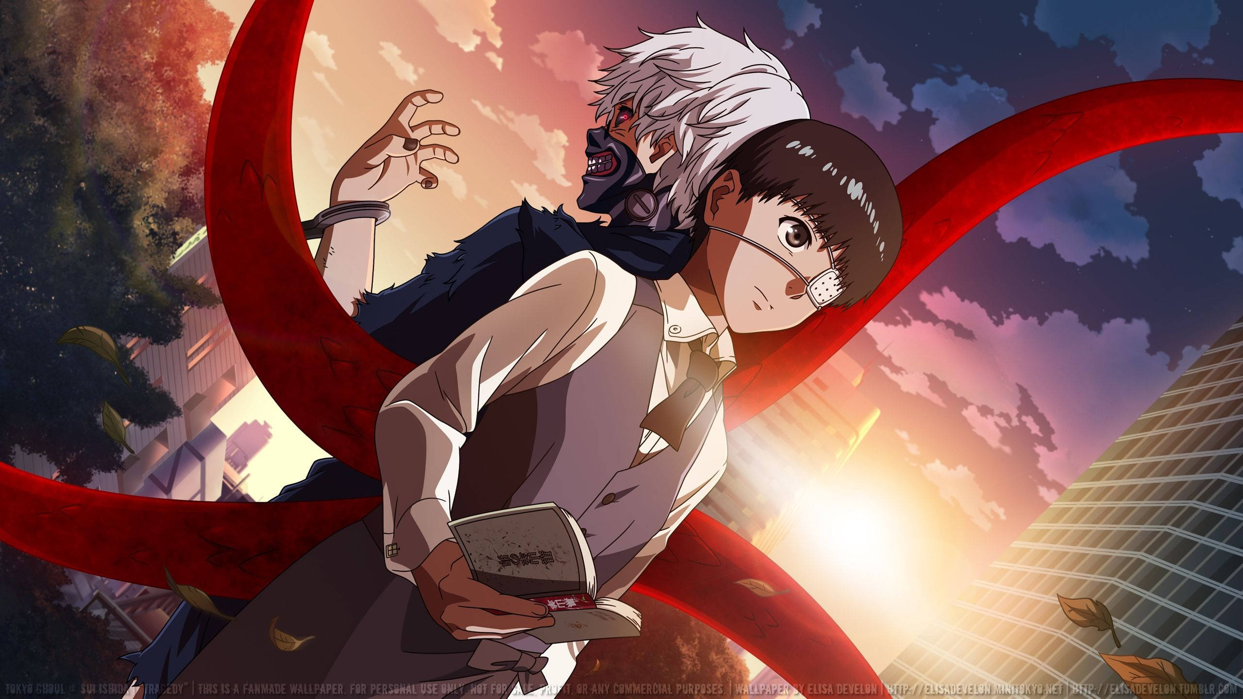 Tokyo Ghoul Karakterlerinin Alter Egoları Duvar Kağıdı