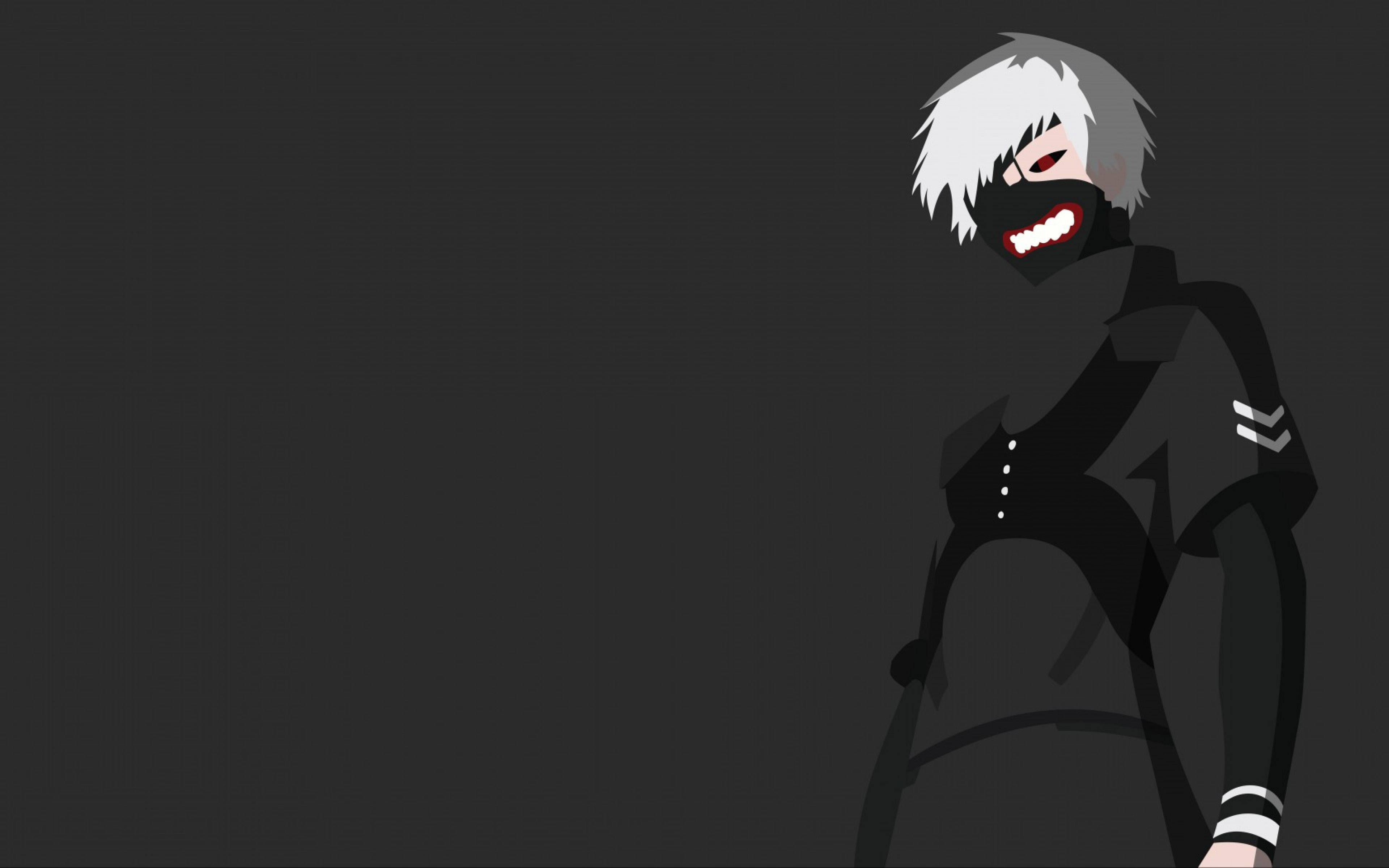 Tokyo Ghoul Karakteri Ken Vektör Sanatı Duvar Kağıdı