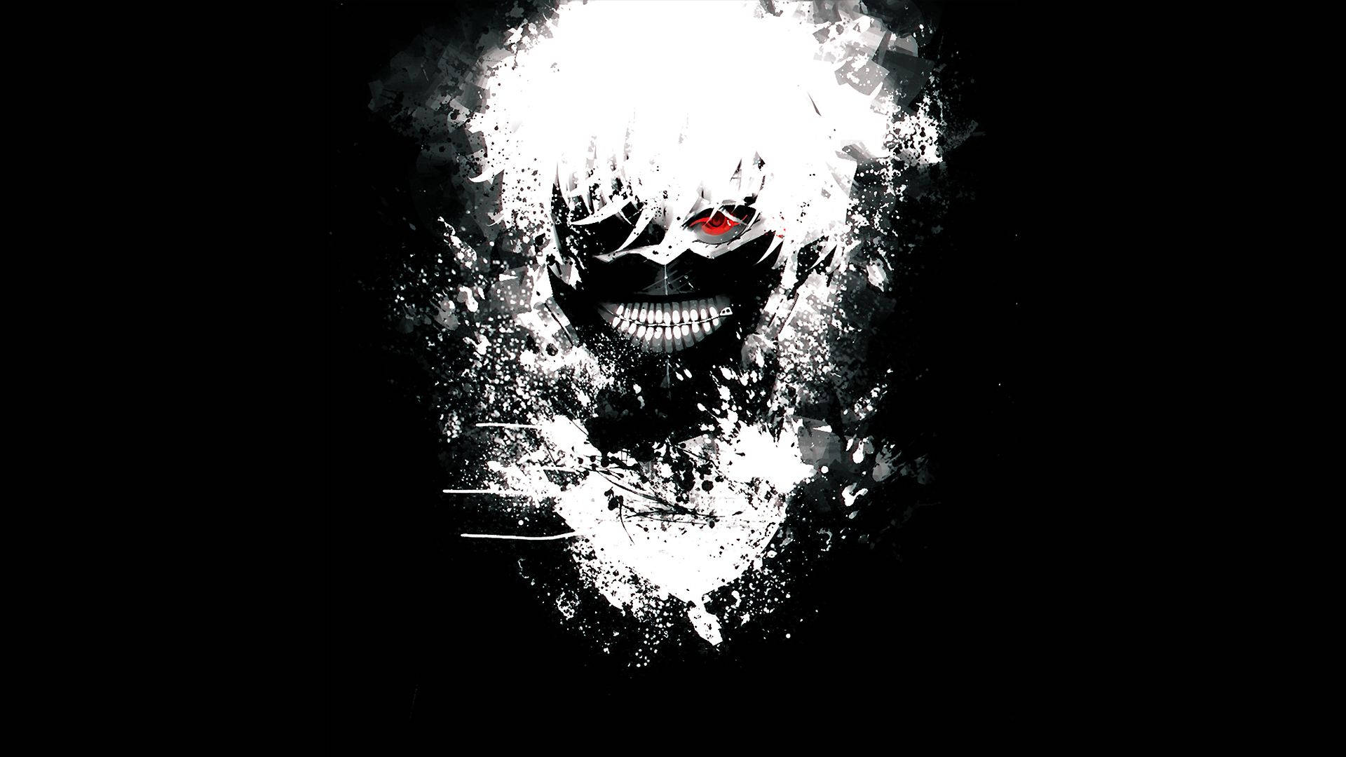 Tokyo Ghoul Karakteri Ken'in Portresi Duvar Kağıdı