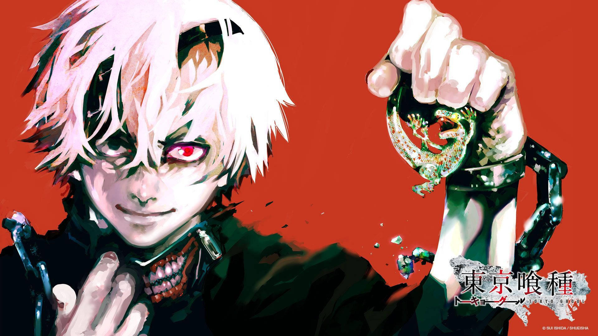 Tokyo Ghoul Karakterleri Manga Sanatı Duvar Kağıdı