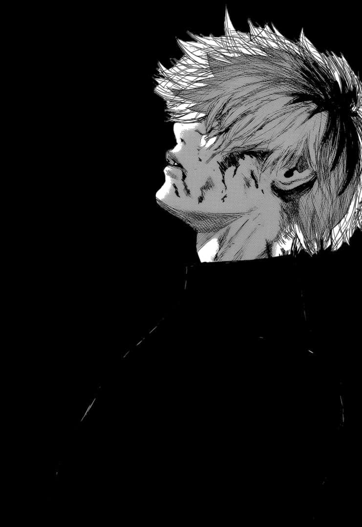 Kaneki Üzgün — Üzgün anime GIF Duvar Kağıdı