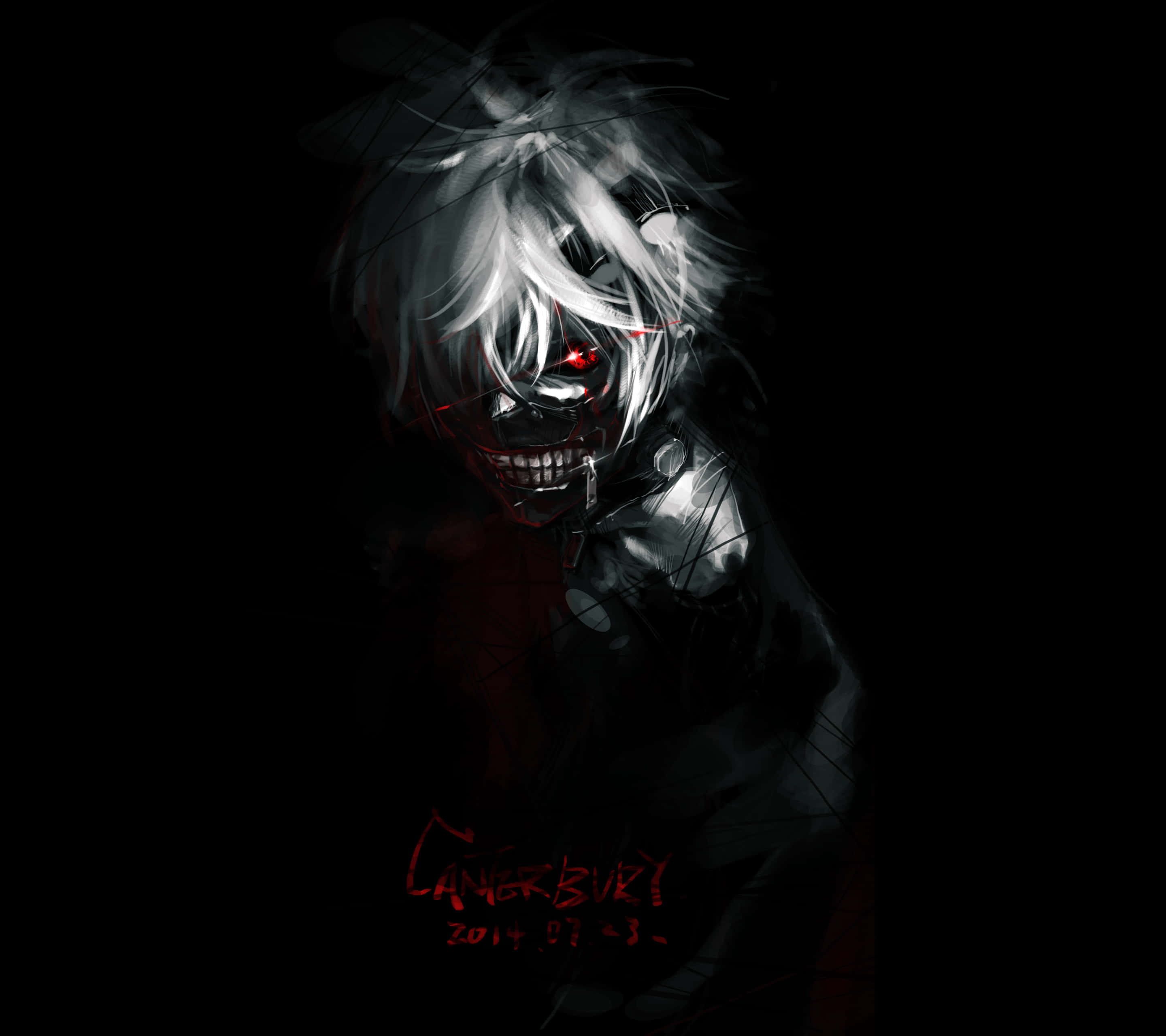 Tokyo Ghoul Masaüstü - Gerçeküstü dünyayı deneyimleyin Duvar Kağıdı