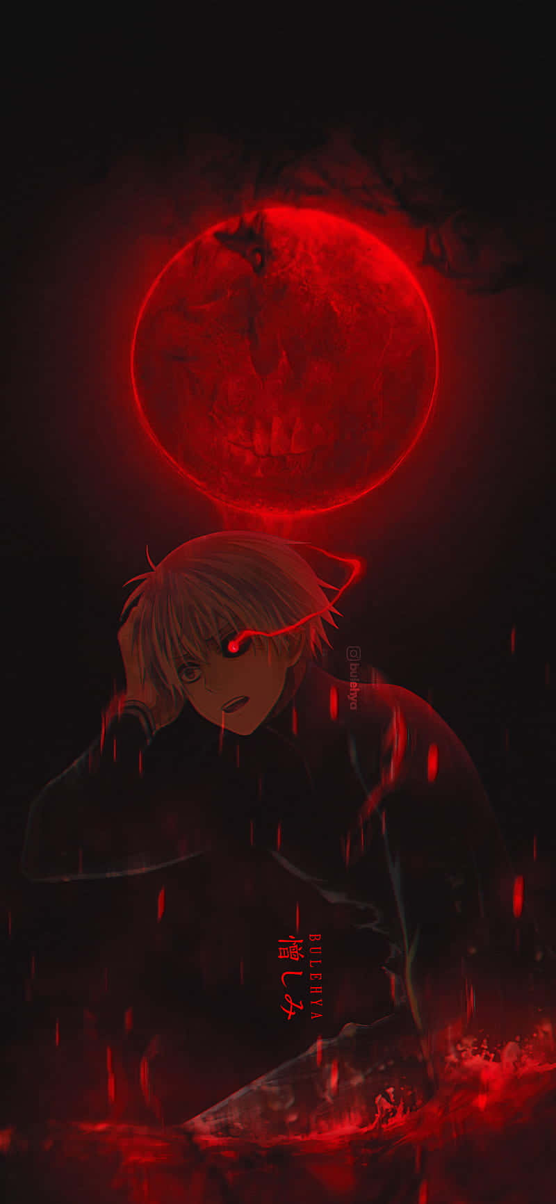 Tokyo Ghoul'un Anteiku Kafesi'nin nefes kesici bir manzarası. Duvar Kağıdı