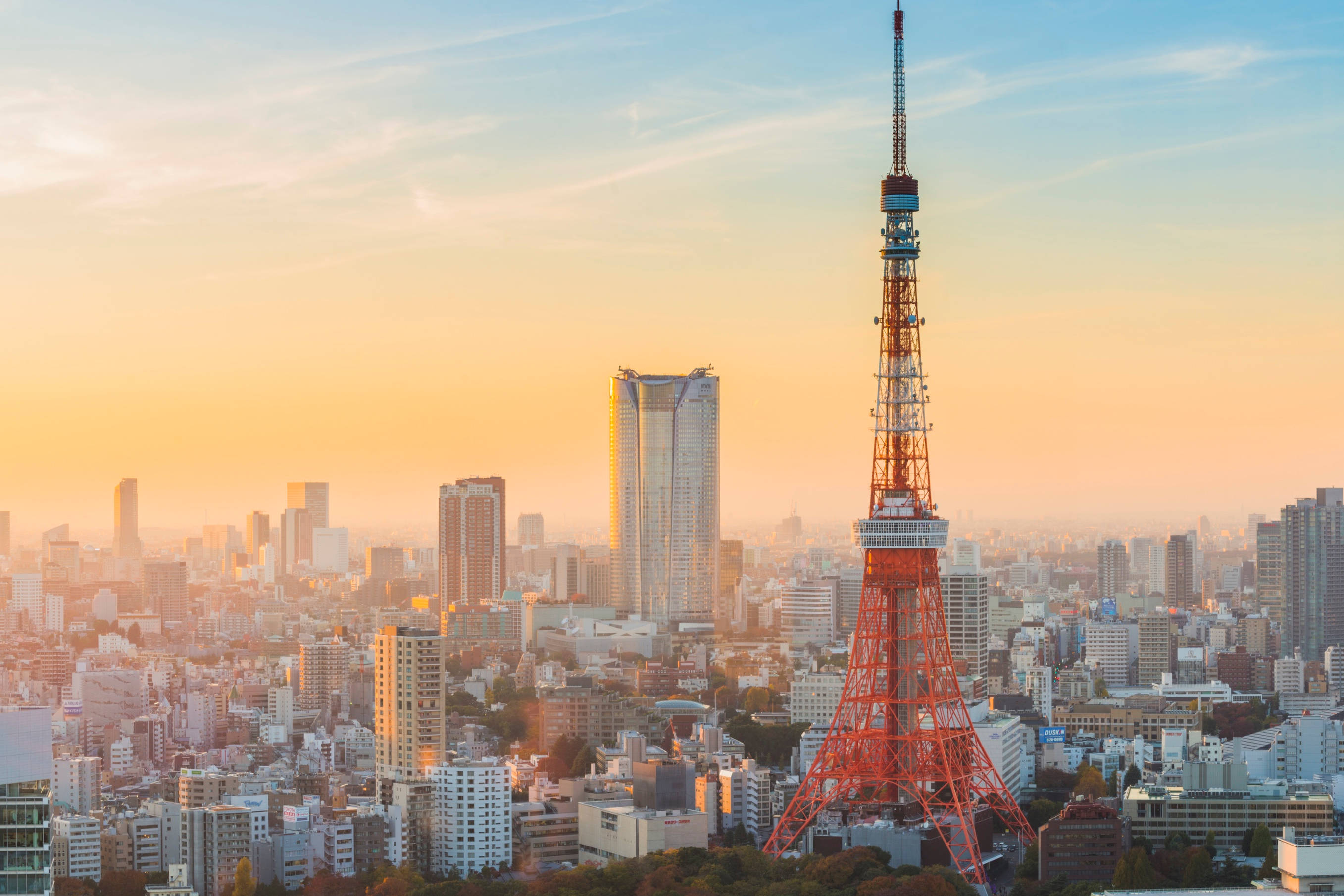 Tokyo Tower Gündüz Vakti Duvar Kağıdı