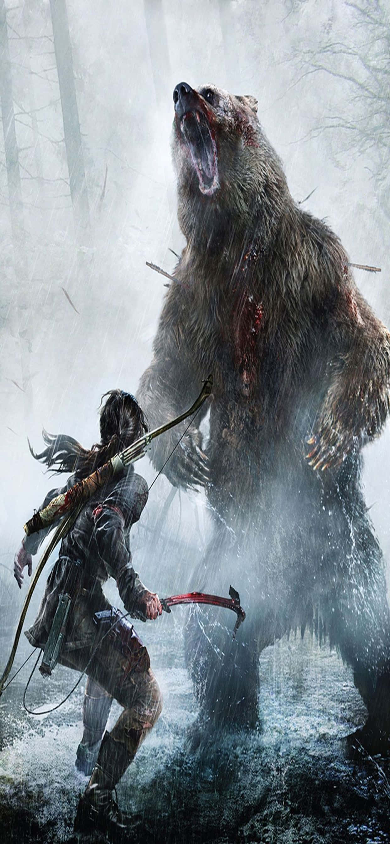 Tomb Raider'ın Son Oyununda Çatışma ve Keşfin Keyfini Çıkarın Duvar Kağıdı