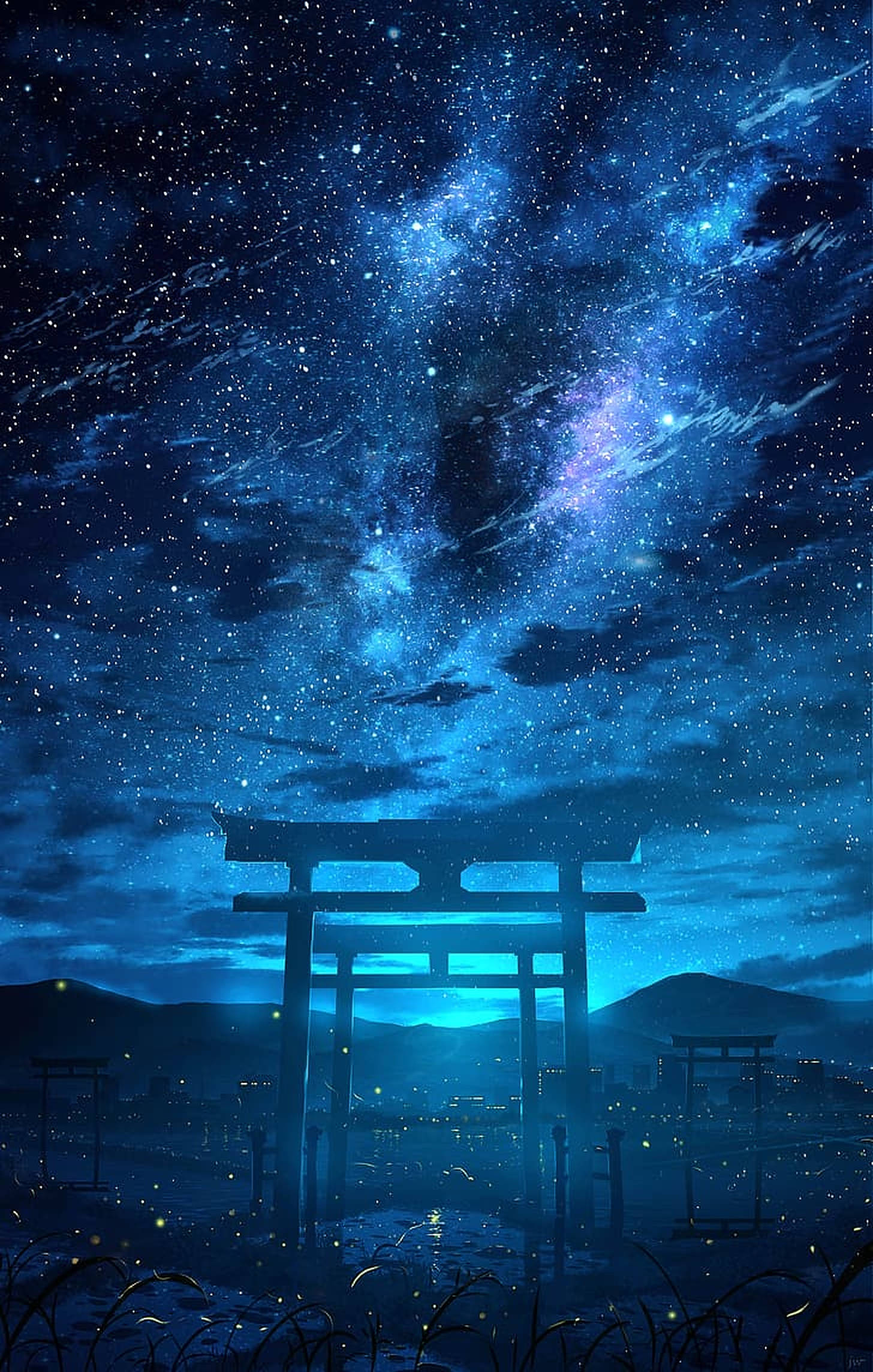 Torii Kapısı Galaksi Duvar Kağıdı