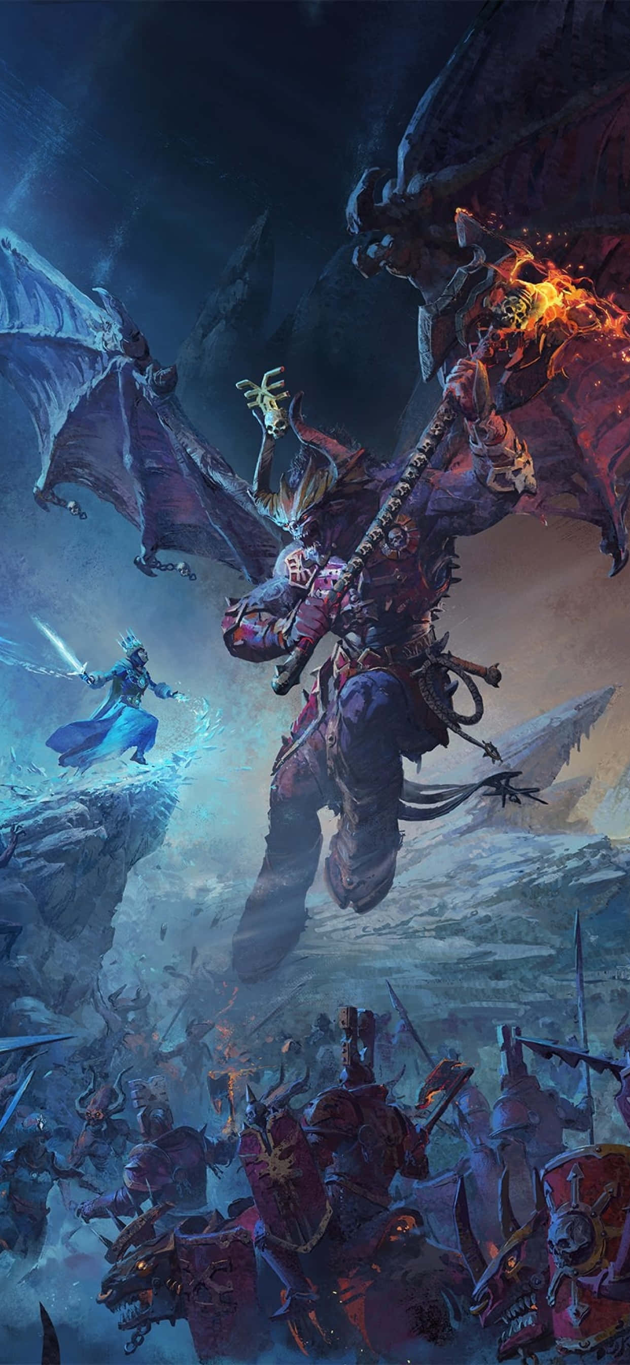 Total War Warhammer'ı iPhone X ile Fethedin Duvar Kağıdı