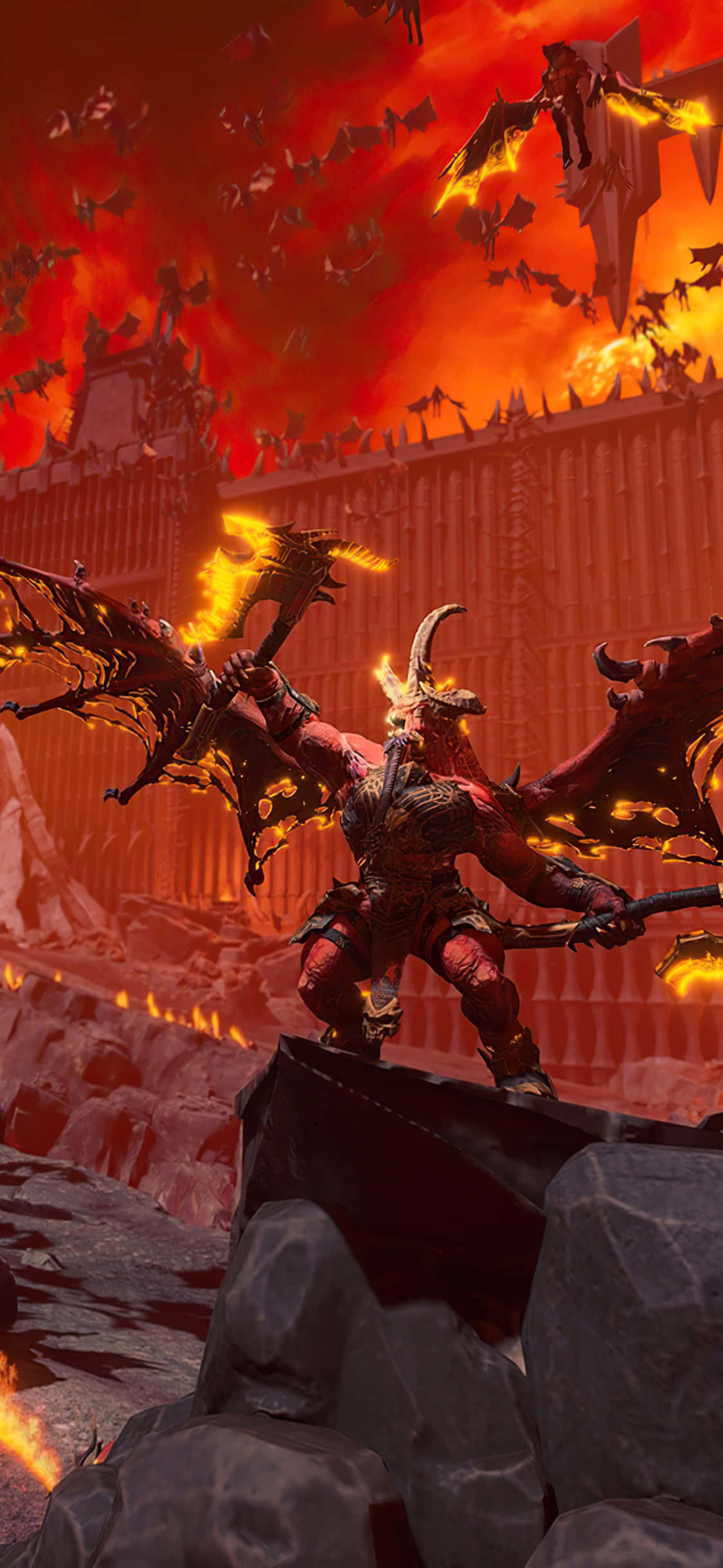 Total Warhammer ile Savaşa Hazırlanın - iPhone X Duvar Kağıdı